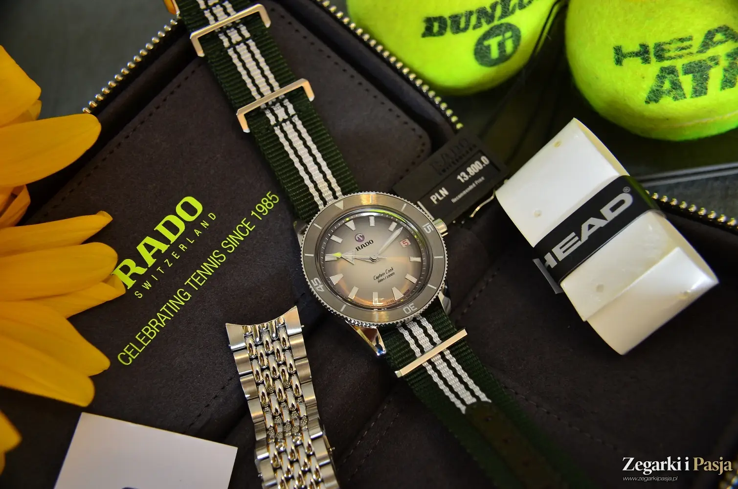 Recenzja: Rado Captain Cook x Tennis Limited Edition. Zegarek dla fanów tenisa