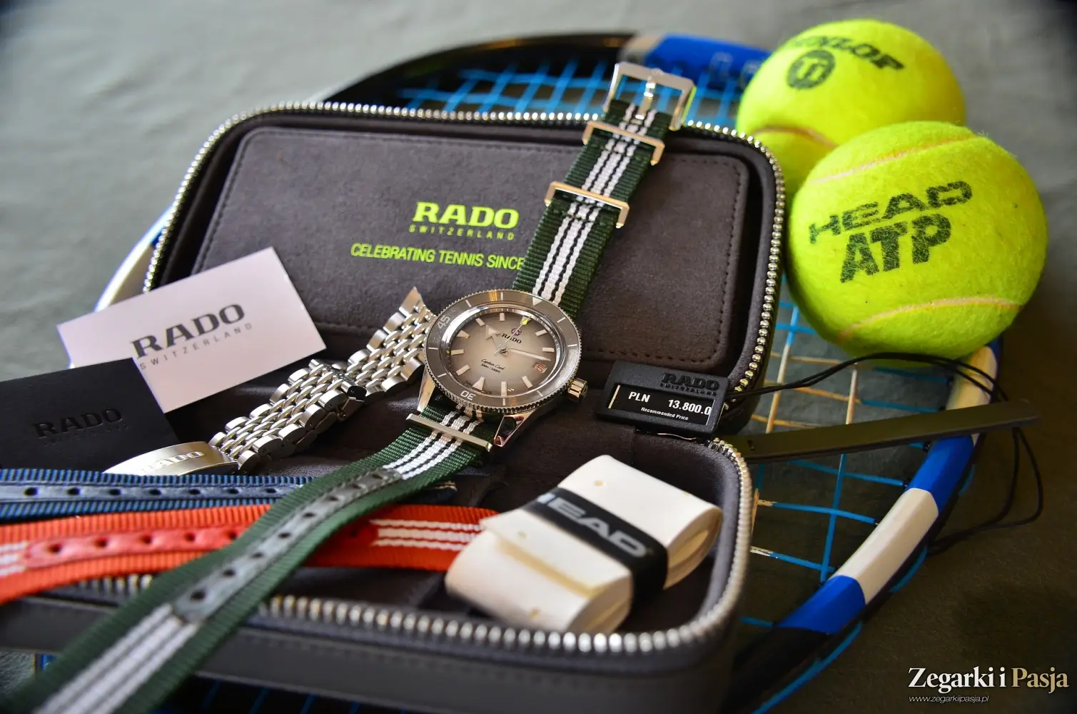 Recenzja: Rado Captain Cook x Tennis Limited Edition. Zegarek dla fanów tenisa