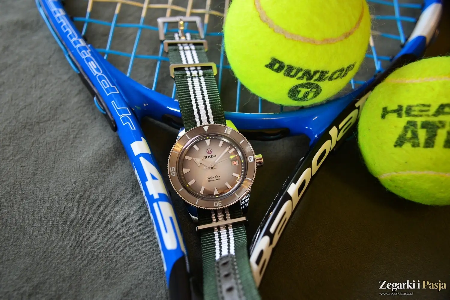 Recenzja: Rado Captain Cook x Tennis Limited Edition. Zegarek dla fanów tenisa