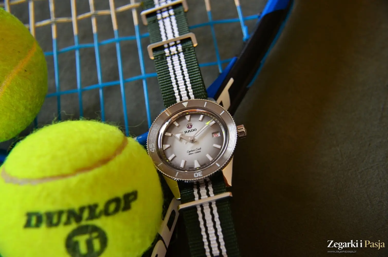 Recenzja: Rado Captain Cook x Tennis Limited Edition. Zegarek dla fanów tenisa