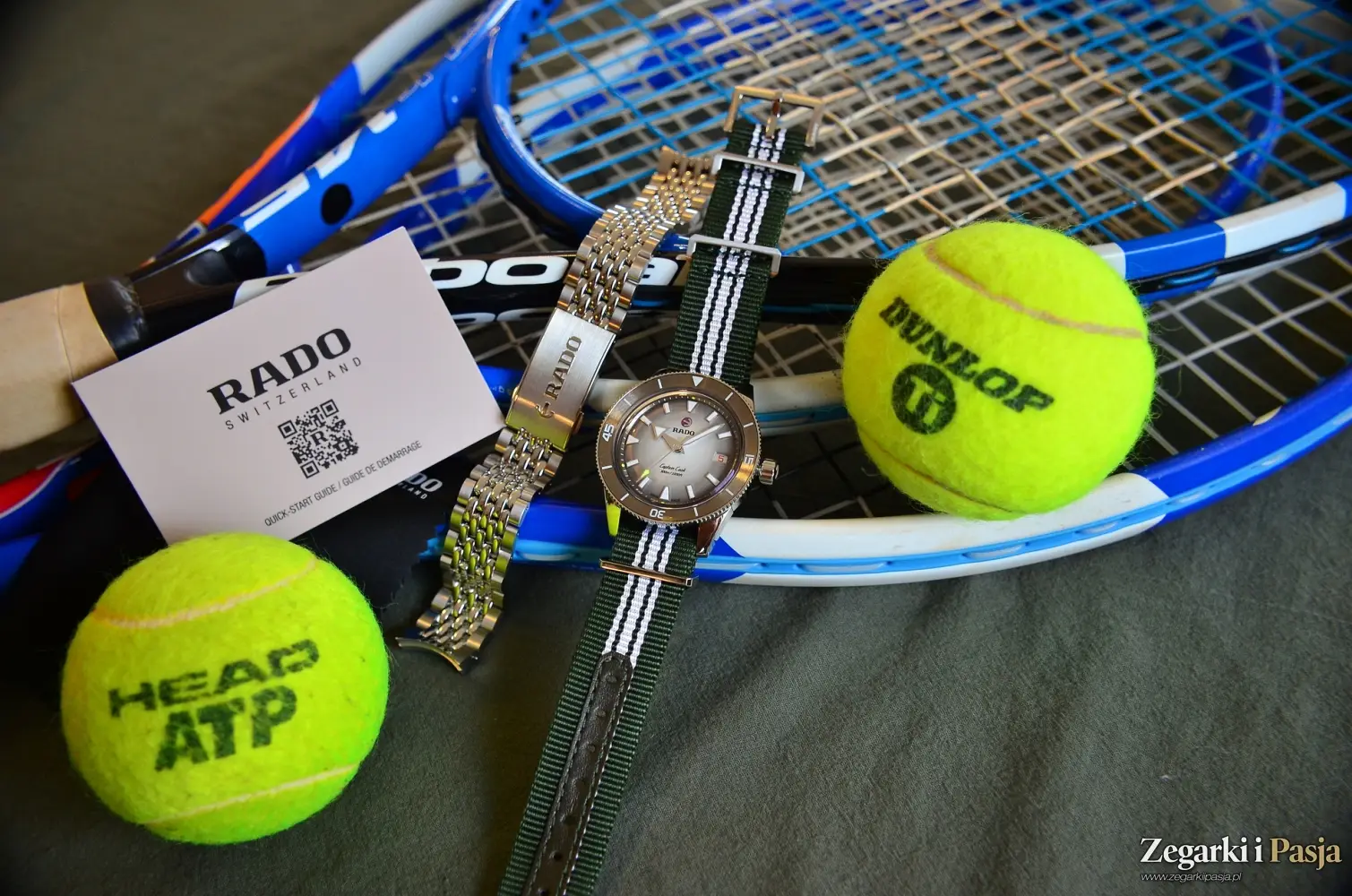 Recenzja: Rado Captain Cook x Tennis Limited Edition. Zegarek dla fanów tenisa