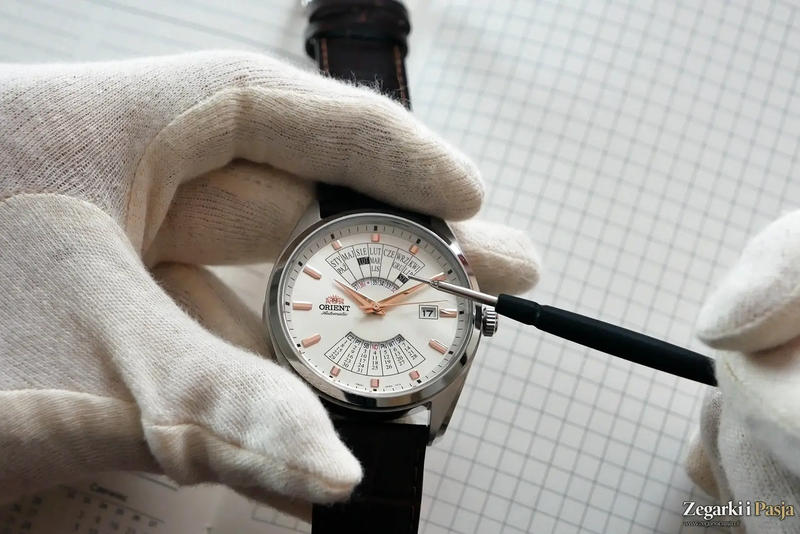 Wideo recenzja: Orient Multi-Year Calendar Poland. Japoński zegarek z polskim kalendarzem!