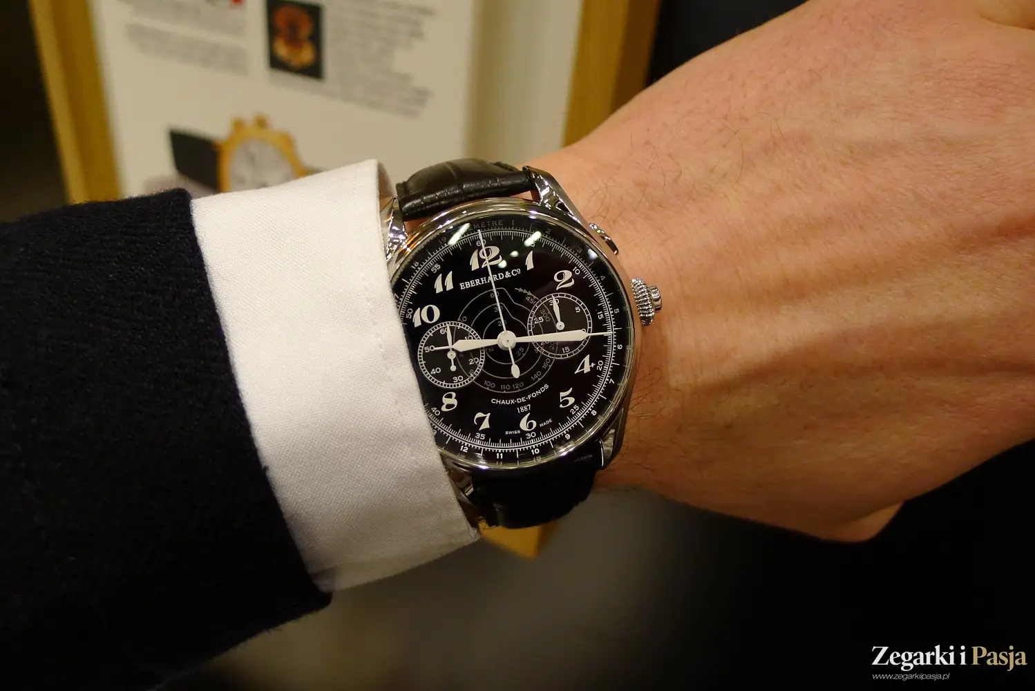 Chronografy i zegarki nurkowe idealnie charakteryzujące kolekcję Eberhard & Co.