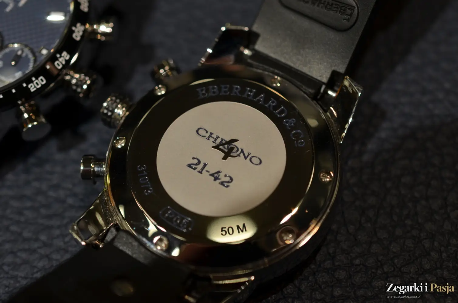 Chronografy i zegarki nurkowe idealnie charakteryzujące kolekcję Eberhard & Co.