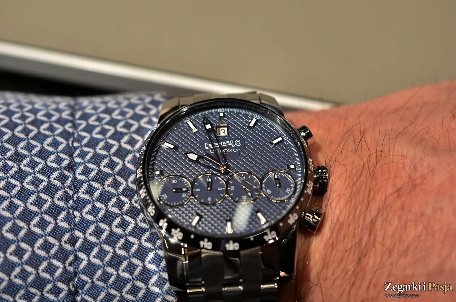 Chronografy i zegarki nurkowe idealnie charakteryzujące kolekcję Eberhard & Co.