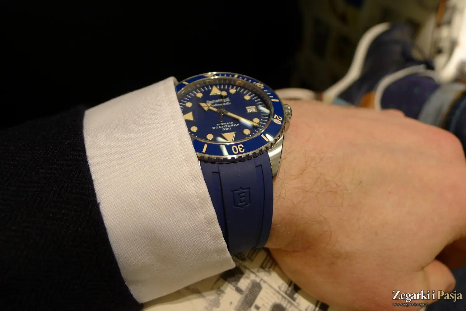 Chronografy i zegarki nurkowe idealnie charakteryzujące kolekcję Eberhard & Co.