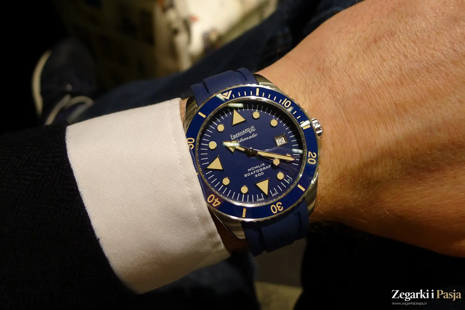 Chronografy i zegarki nurkowe idealnie charakteryzujące kolekcję Eberhard & Co.