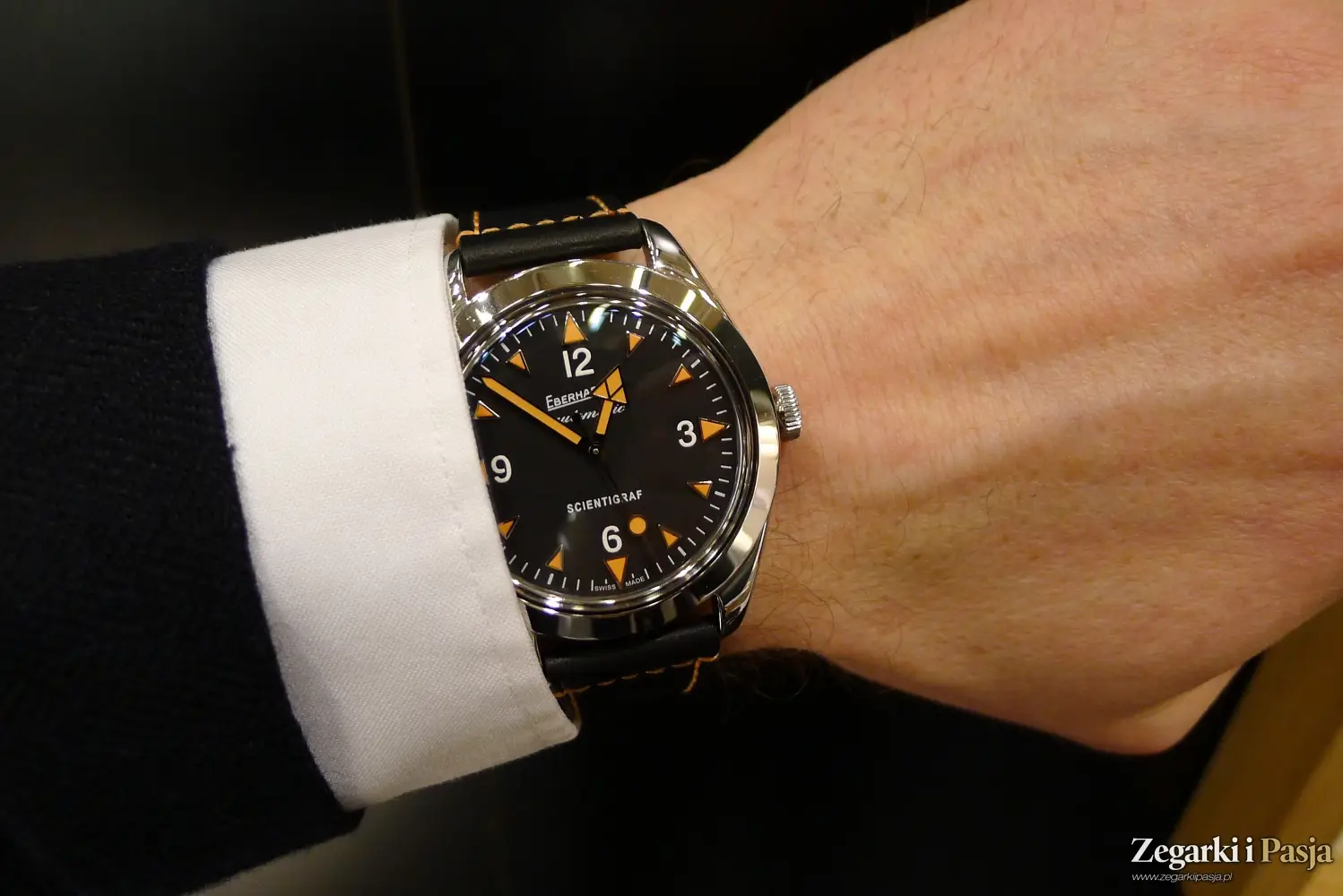 Chronografy i zegarki nurkowe idealnie charakteryzujące kolekcję Eberhard & Co.