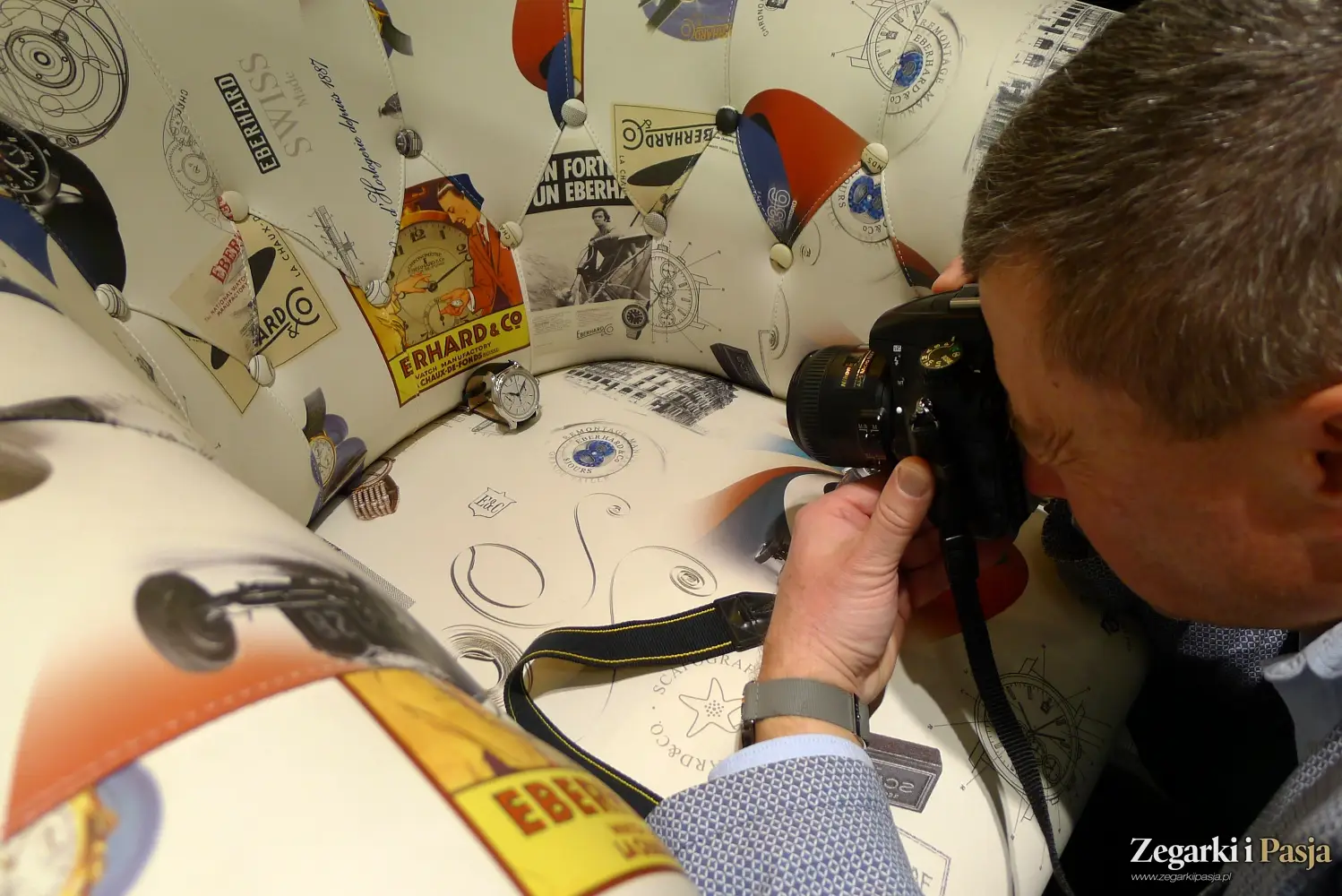 Chronografy i zegarki nurkowe idealnie charakteryzujące kolekcję Eberhard & Co.