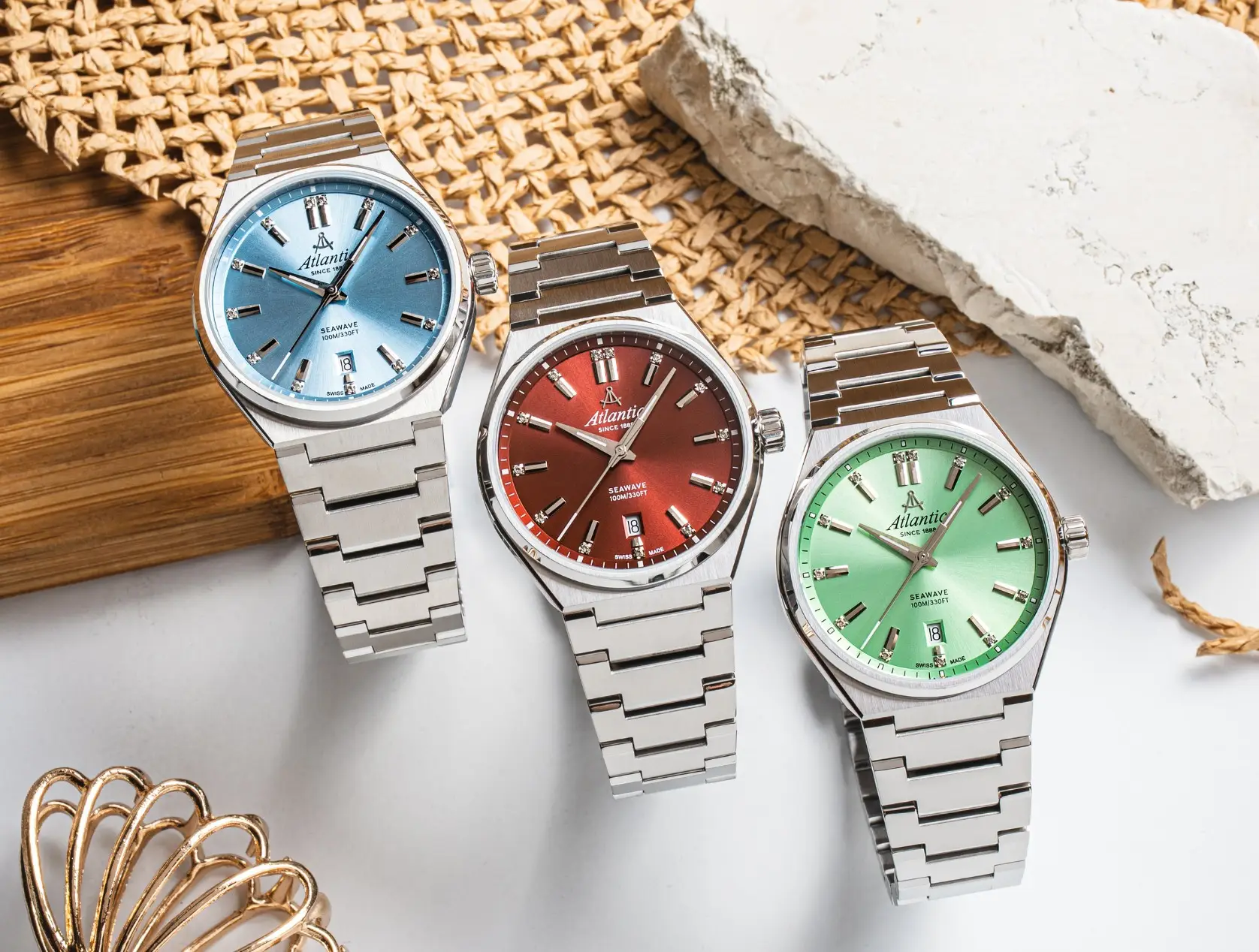 Atlantic Seawave Lady. Zegarek sportowy i elegancki zarazem