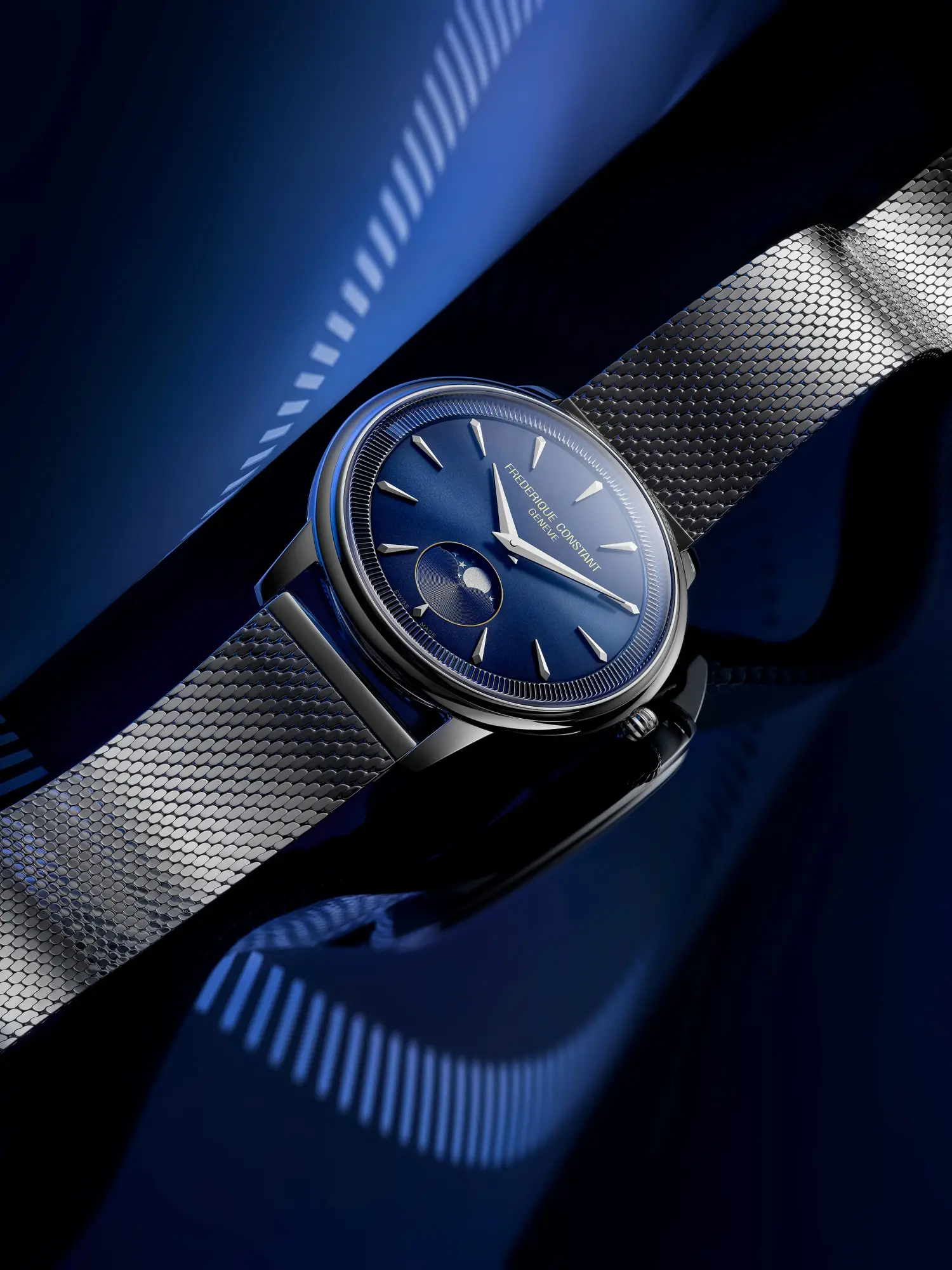 Frederique Constant Classics Moneta Moonphase. Subtelne, eleganckie i zarazem zaskakujące