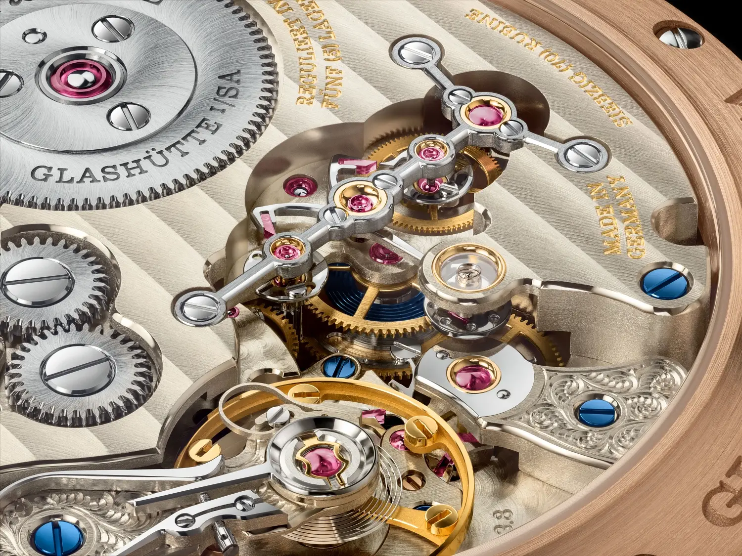 A. Lange & Söhne Zeitwerk Date Pink Gold