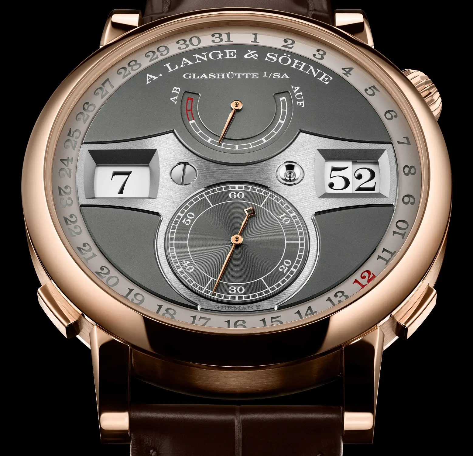 A. Lange & Söhne Zeitwerk Date Pink Gold