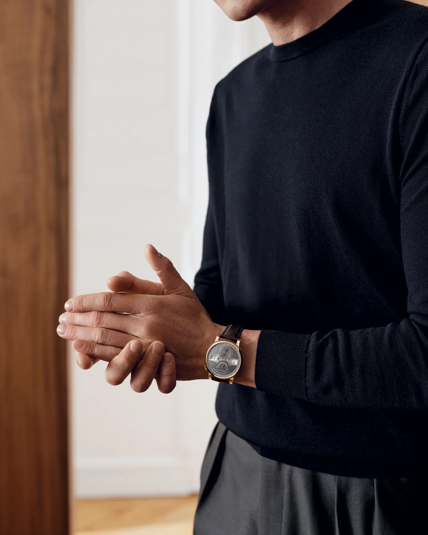 A. Lange & Söhne Zeitwerk Date Pink Gold