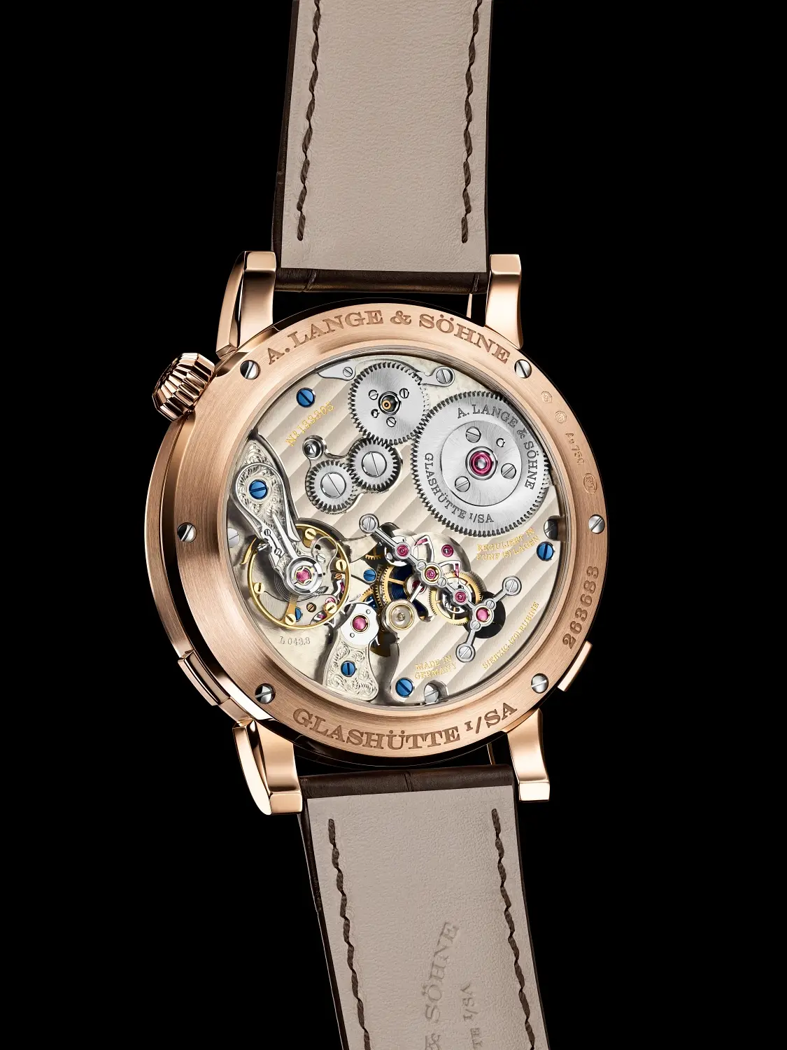 A. Lange & Söhne Zeitwerk Date Pink Gold