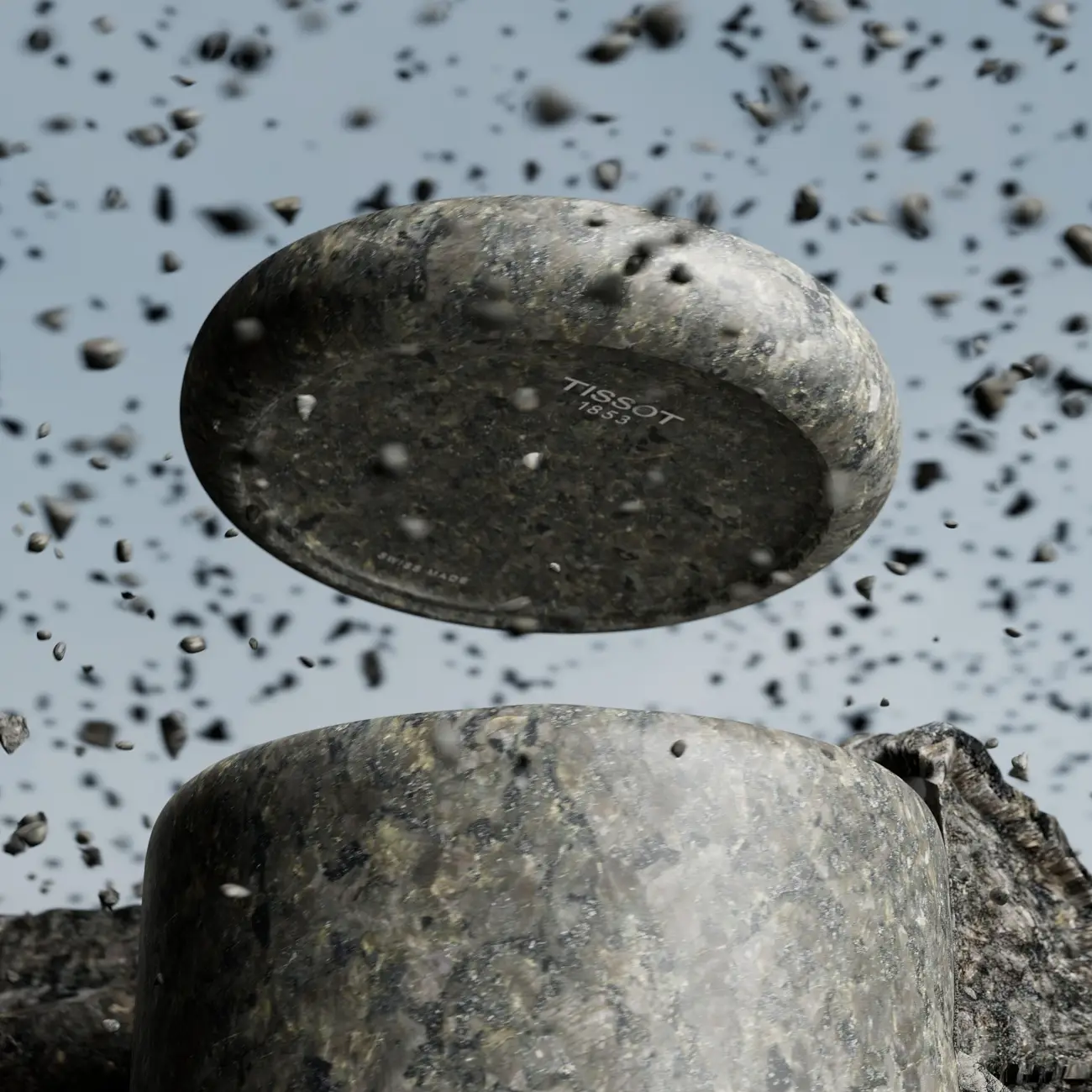 Tissot RockWatch. Unikalny zegarek z kopertą z kamienia powraca!