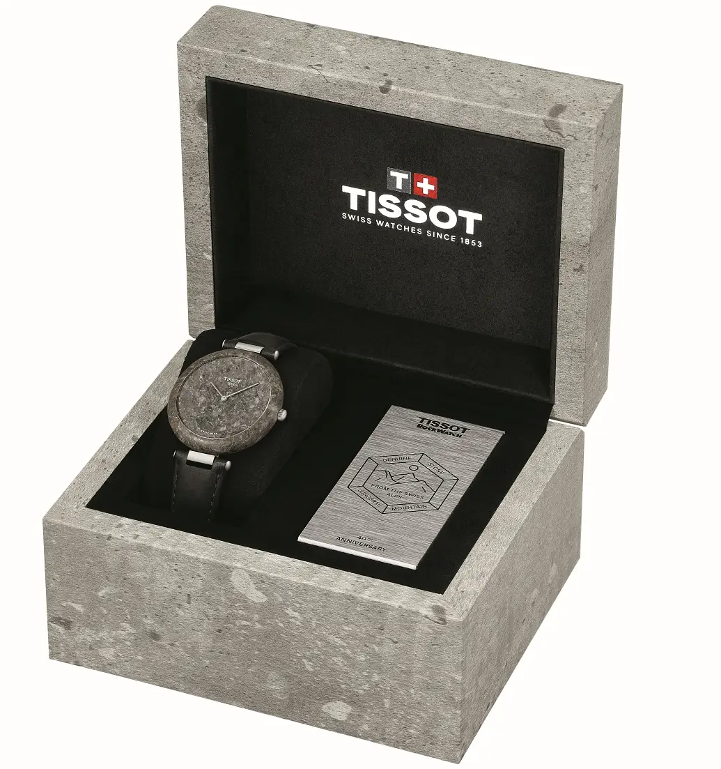 Tissot RockWatch. Unikalny zegarek z kopertą z kamienia powraca!