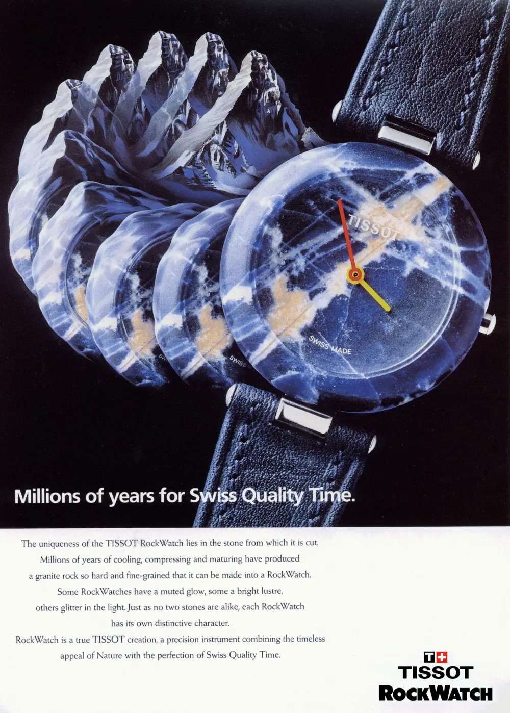 Tissot RockWatch. Unikalny zegarek z kopertą z kamienia powraca!