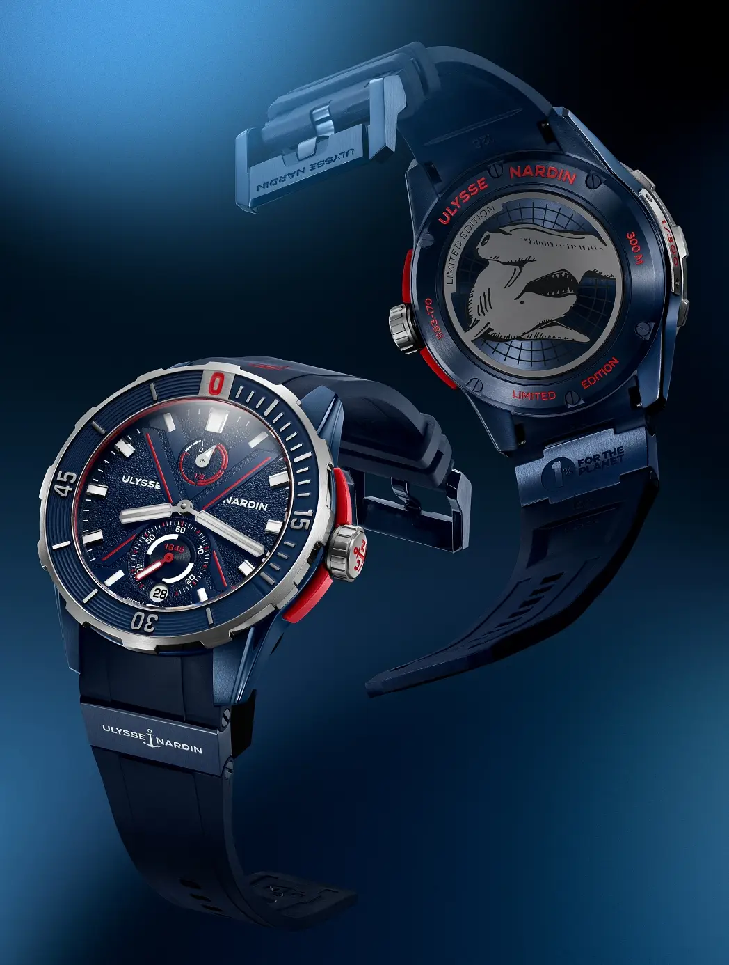 Ulysse Nardin Diver Hammerhead Shark. Hołd dla fascynujących mieszkańców oceanów