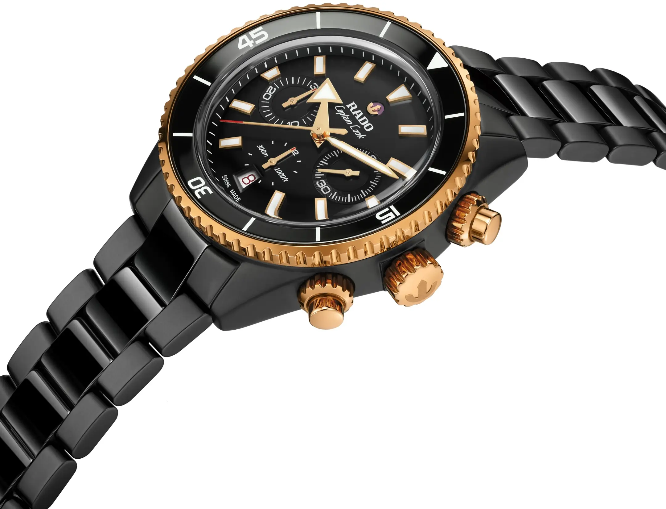Rado Captain Cook High-Tech Ceramic Chronograph w dwóch znakomitych kolorach