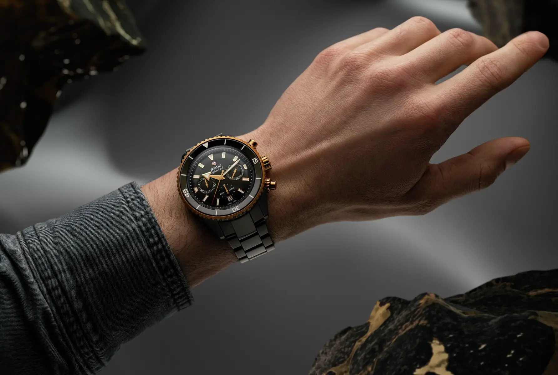 Rado Captain Cook High-Tech Ceramic Chronograph w dwóch znakomitych kolorach