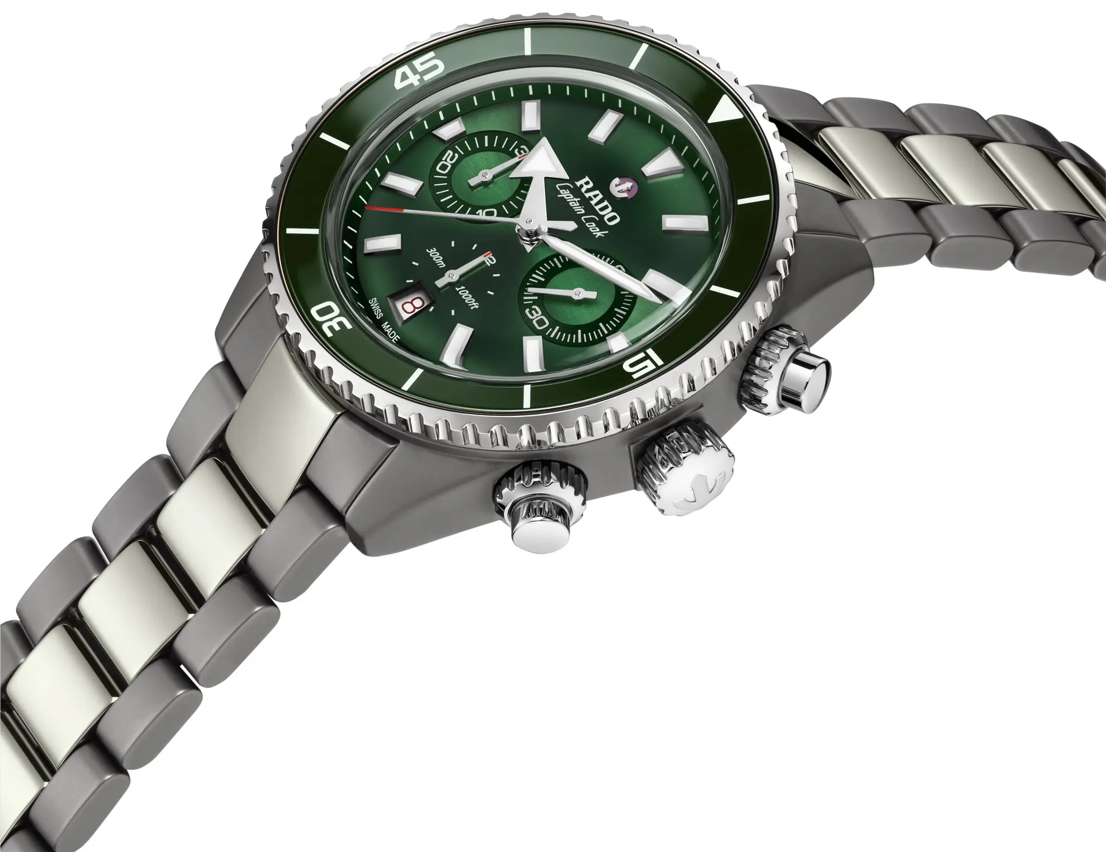 Rado Captain Cook High-Tech Ceramic Chronograph w dwóch znakomitych kolorach