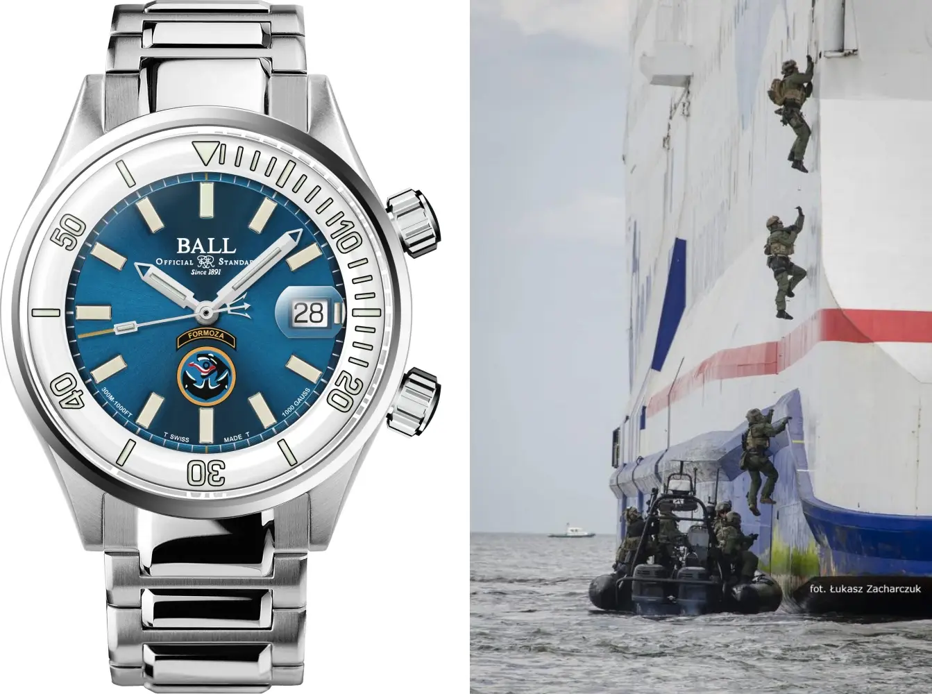 Ball Engineer Formoza. Zegarek z okazji 50-lecia polskiej jednostki specjalnej