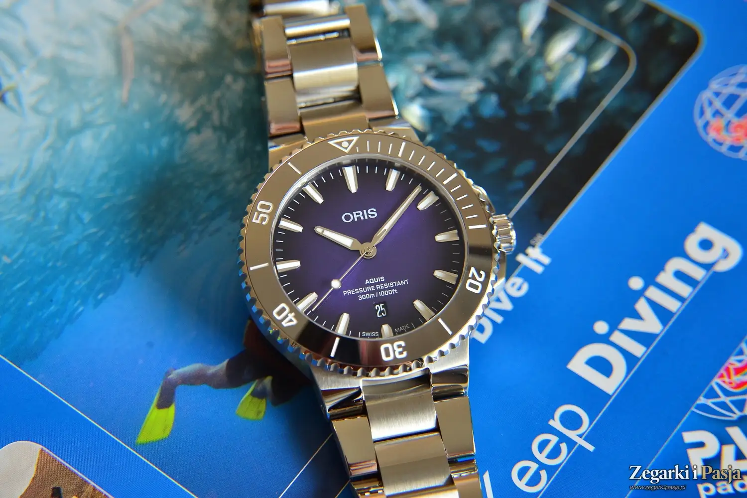 Recenzja: Oris Aquis Date Taste of Summer 43,5 mm