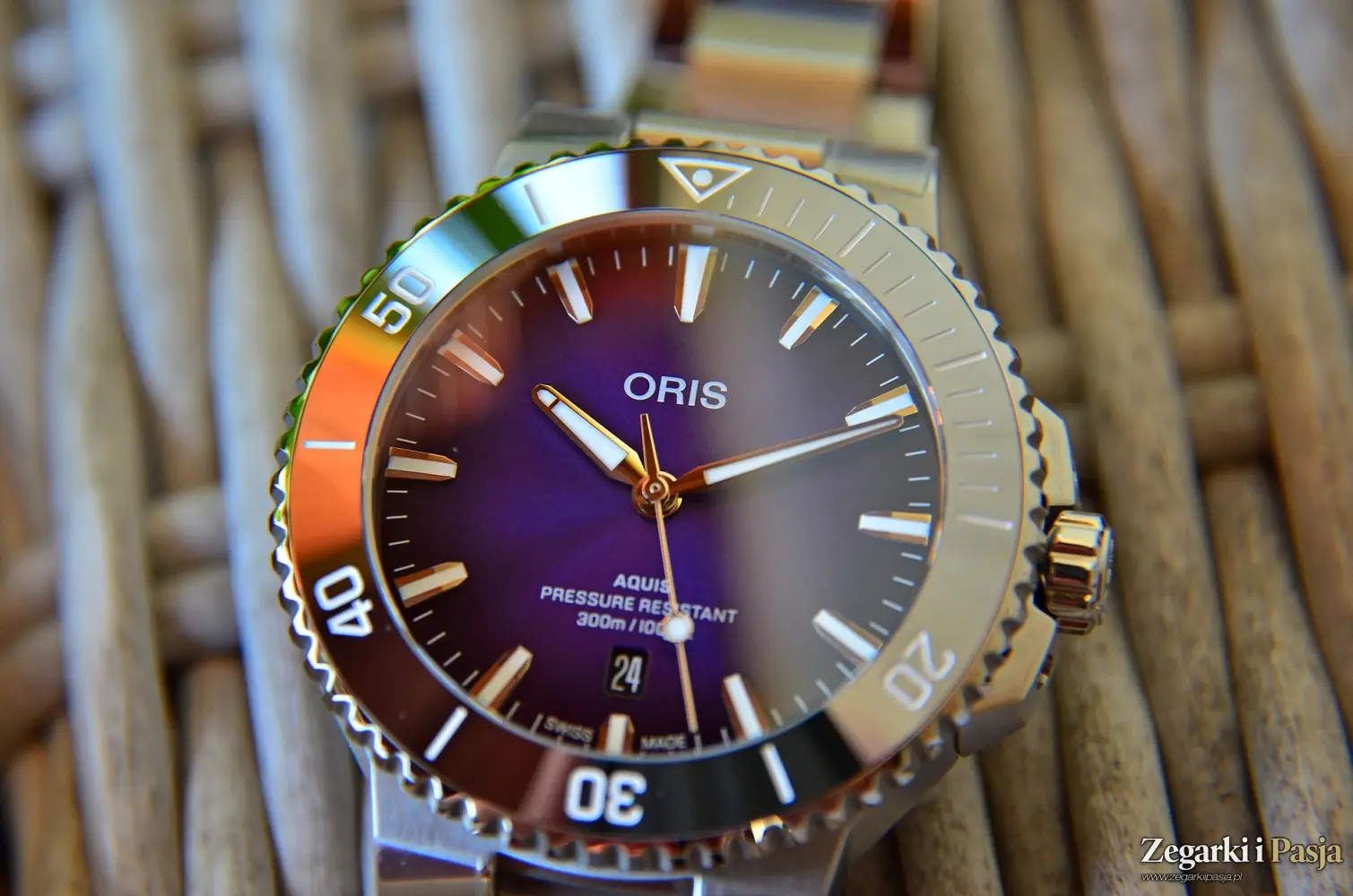 Recenzja: Oris Aquis Date Taste of Summer 43,5 mm