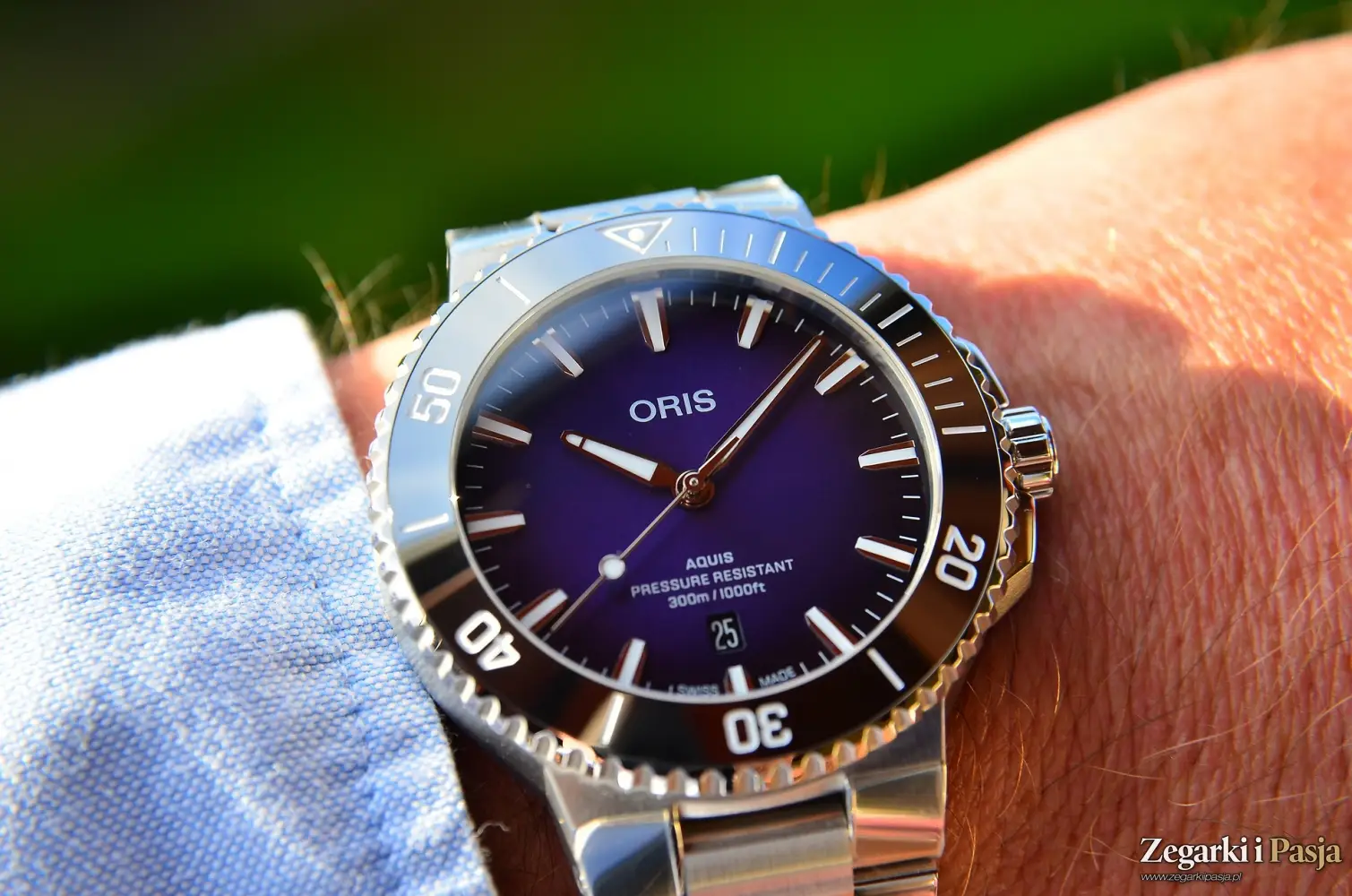 Recenzja: Oris Aquis Date Taste of Summer 43,5 mm