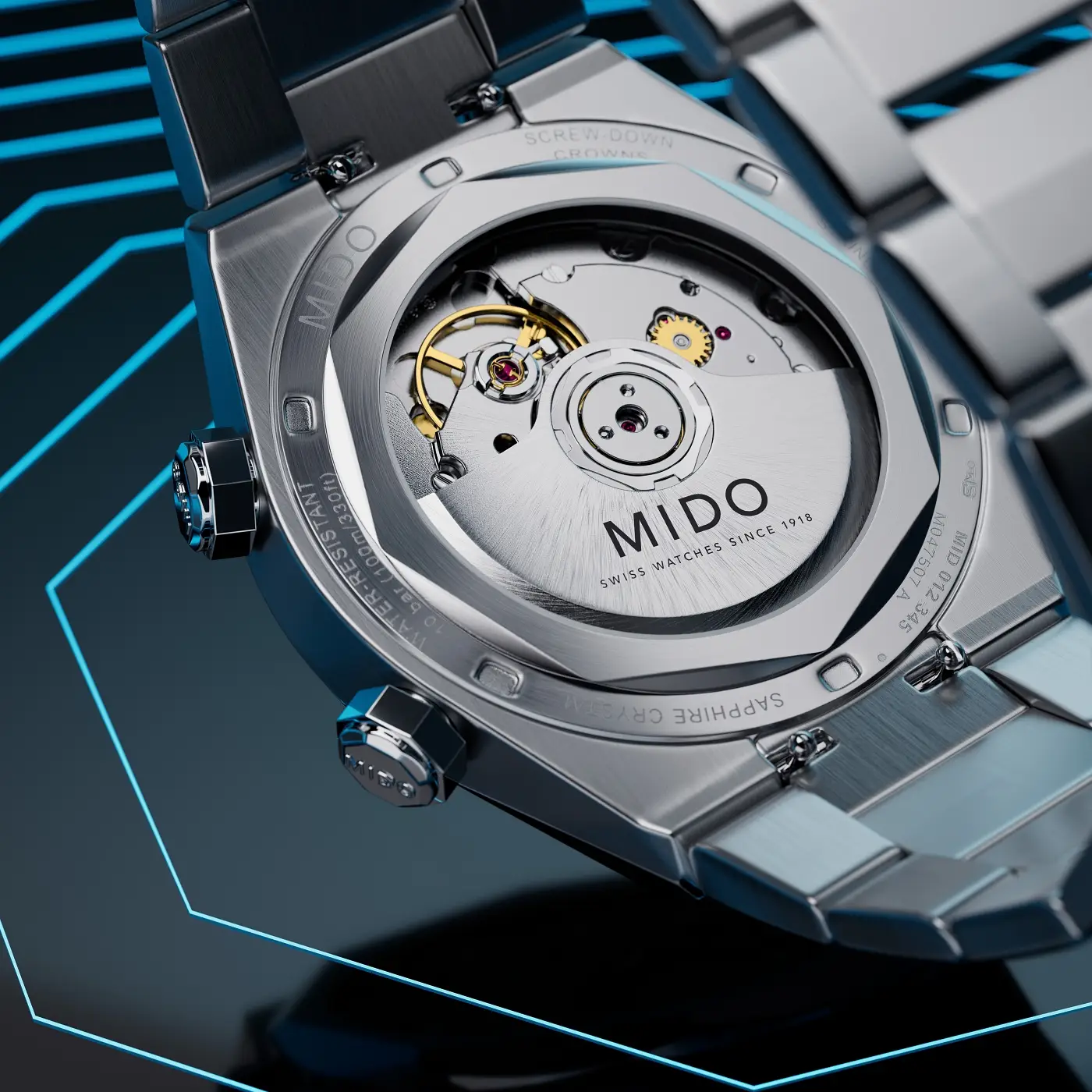 Mido Multifort 8 Two Crowns