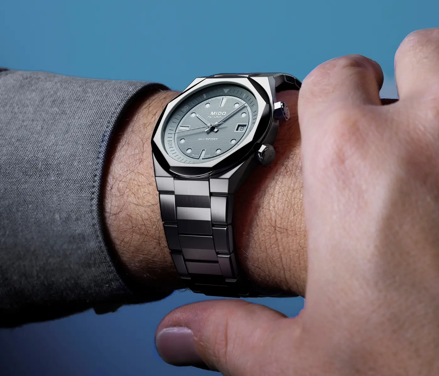 Mido Multifort 8 Two Crowns