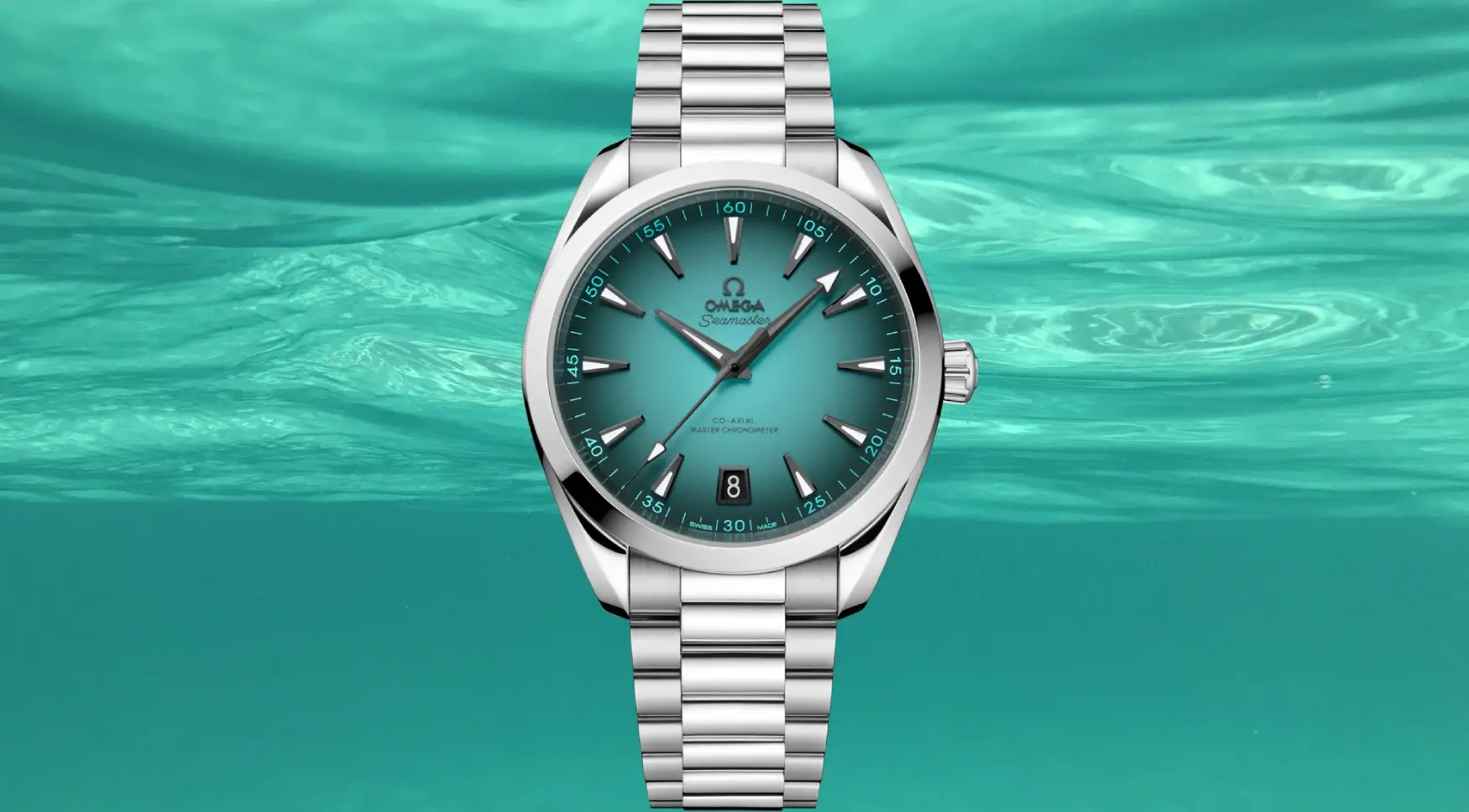 Omega Seamaster Aqua Terra Turquoise