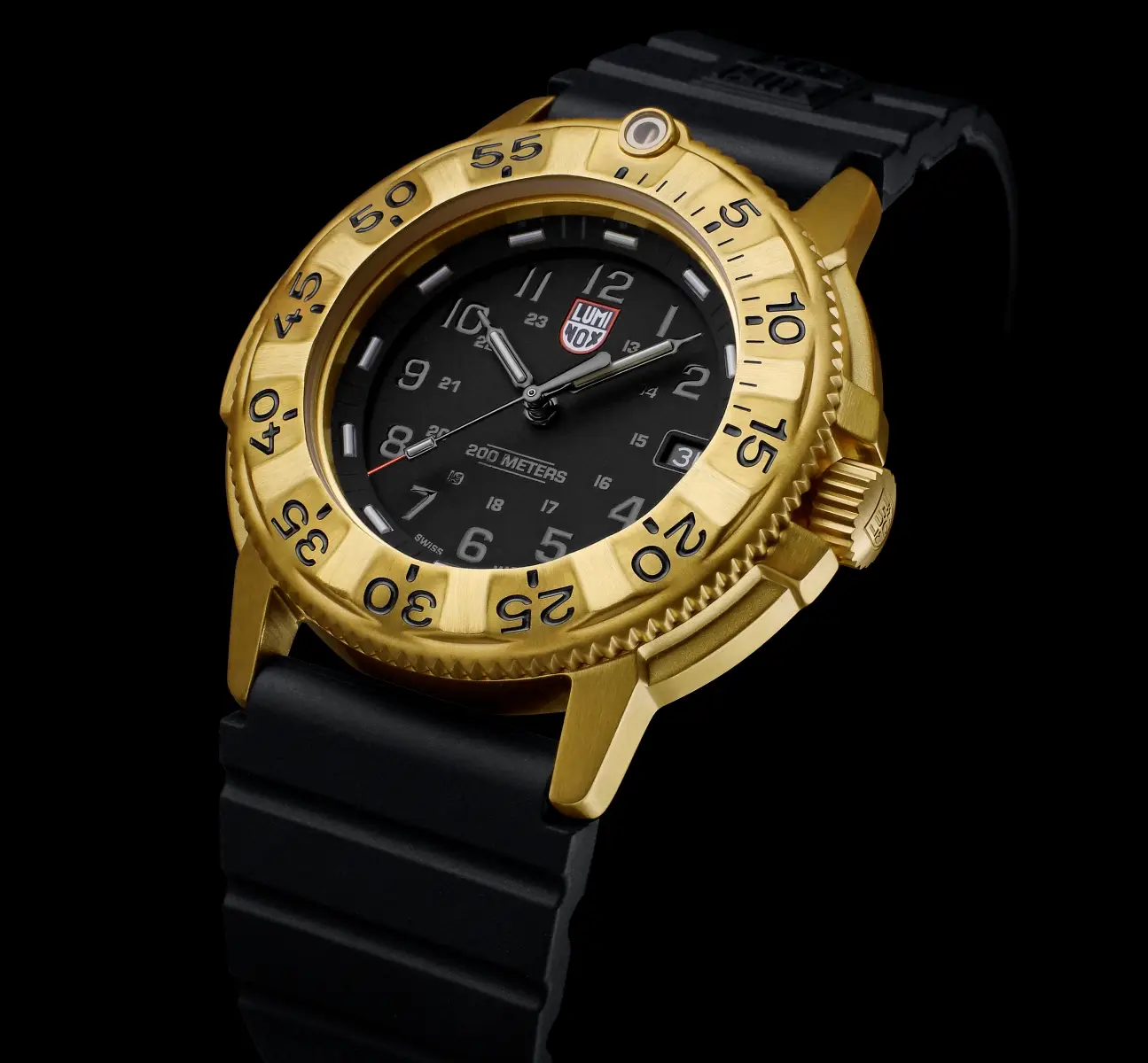 Luminox Navy SEAL Foundation 3220 Series Gold Color Edition XS.3221.NSF. 