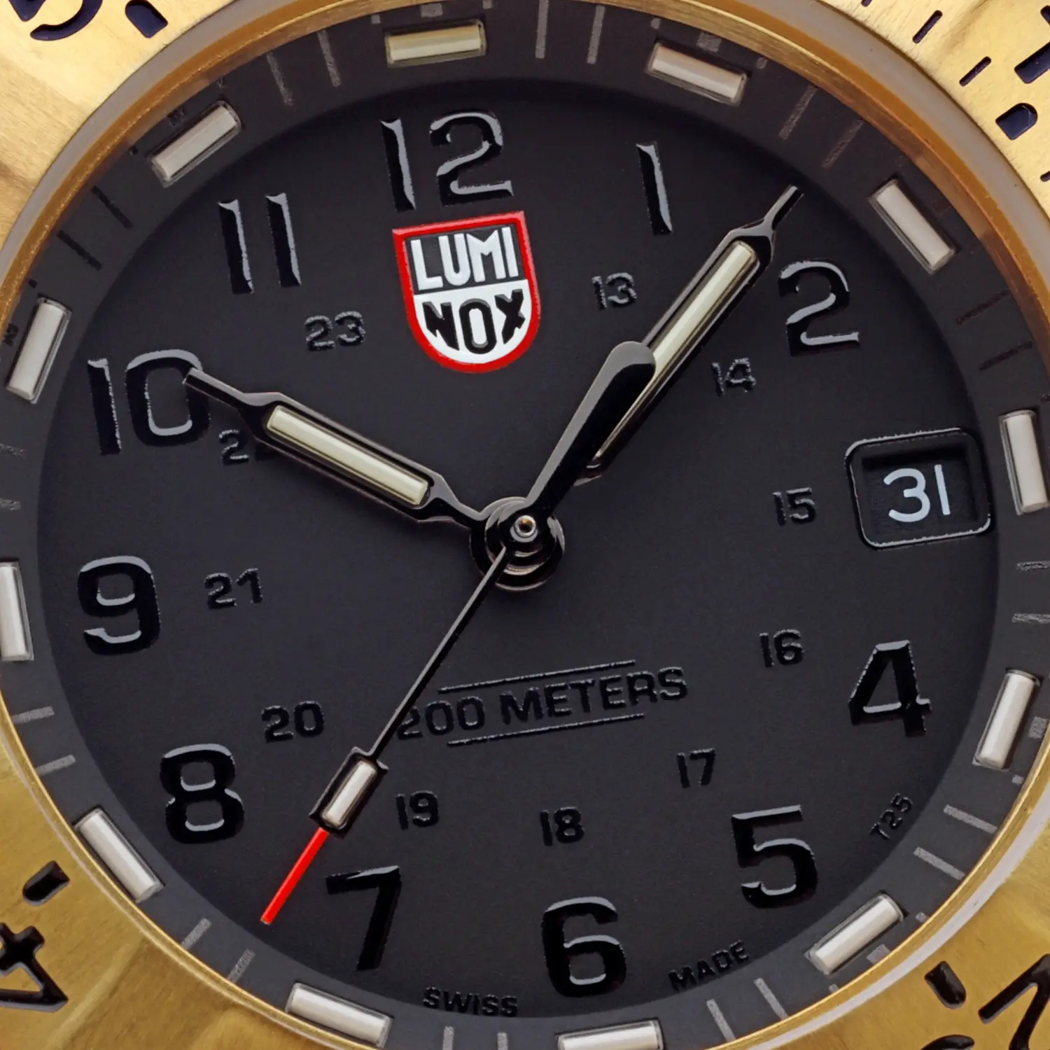 Luminox Navy SEAL Foundation 3220 Series Gold Color Edition XS.3221.NSF