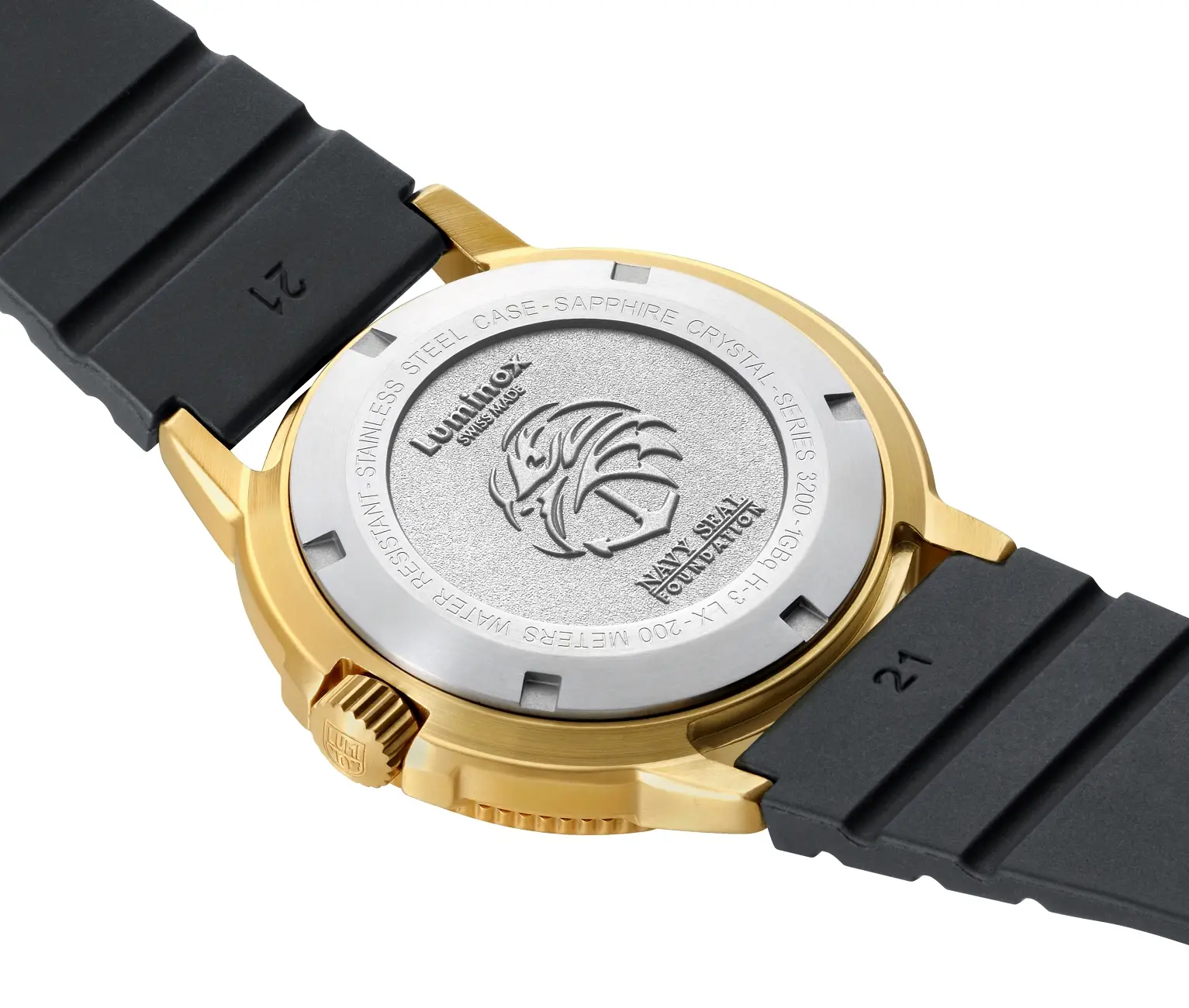 Luminox Navy SEAL Foundation 3220 Series Gold Color Edition XS.3221.NSF