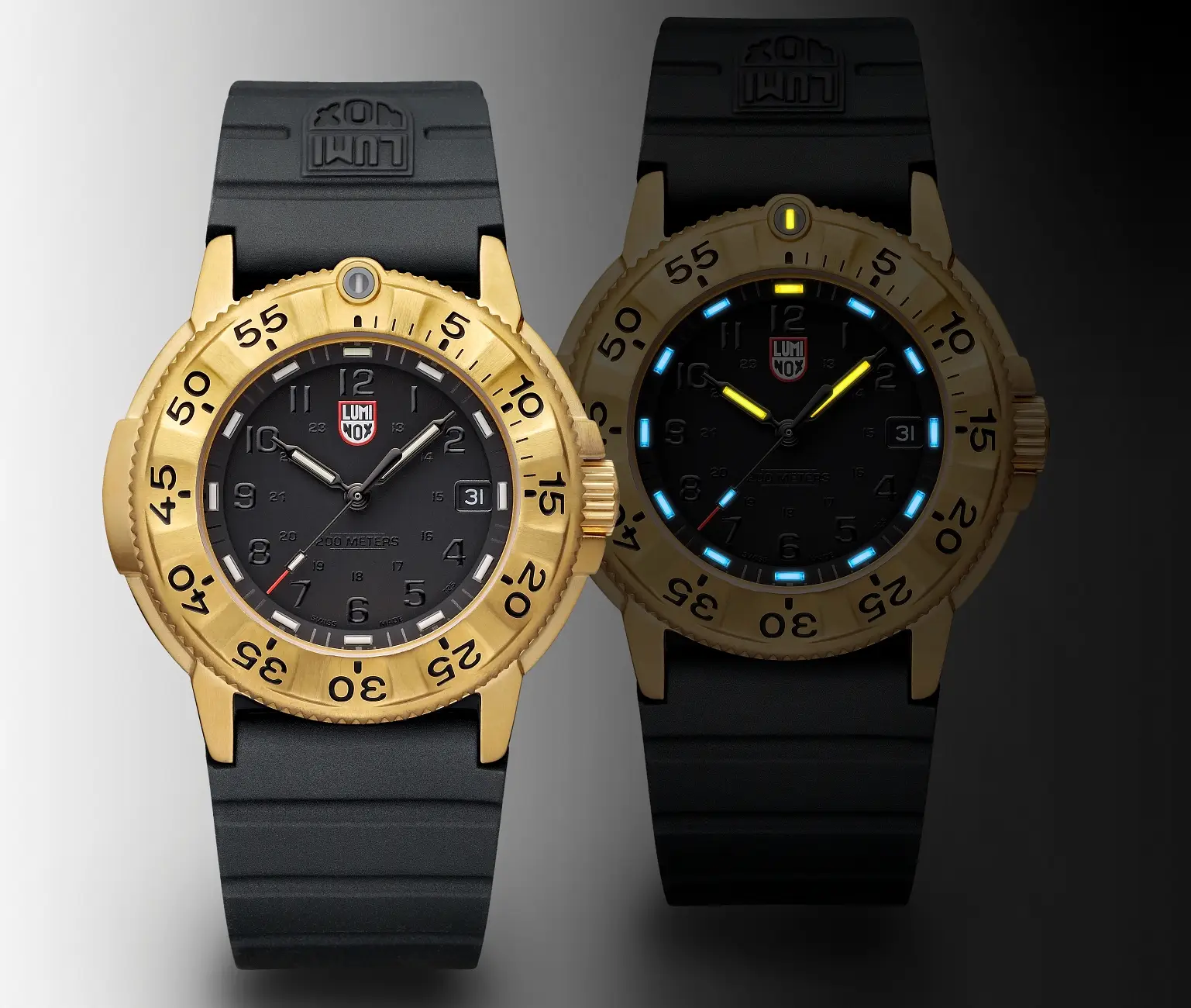 Luminox Navy SEAL Foundation 3220 Series Gold Color Edition XS.3221.NSF