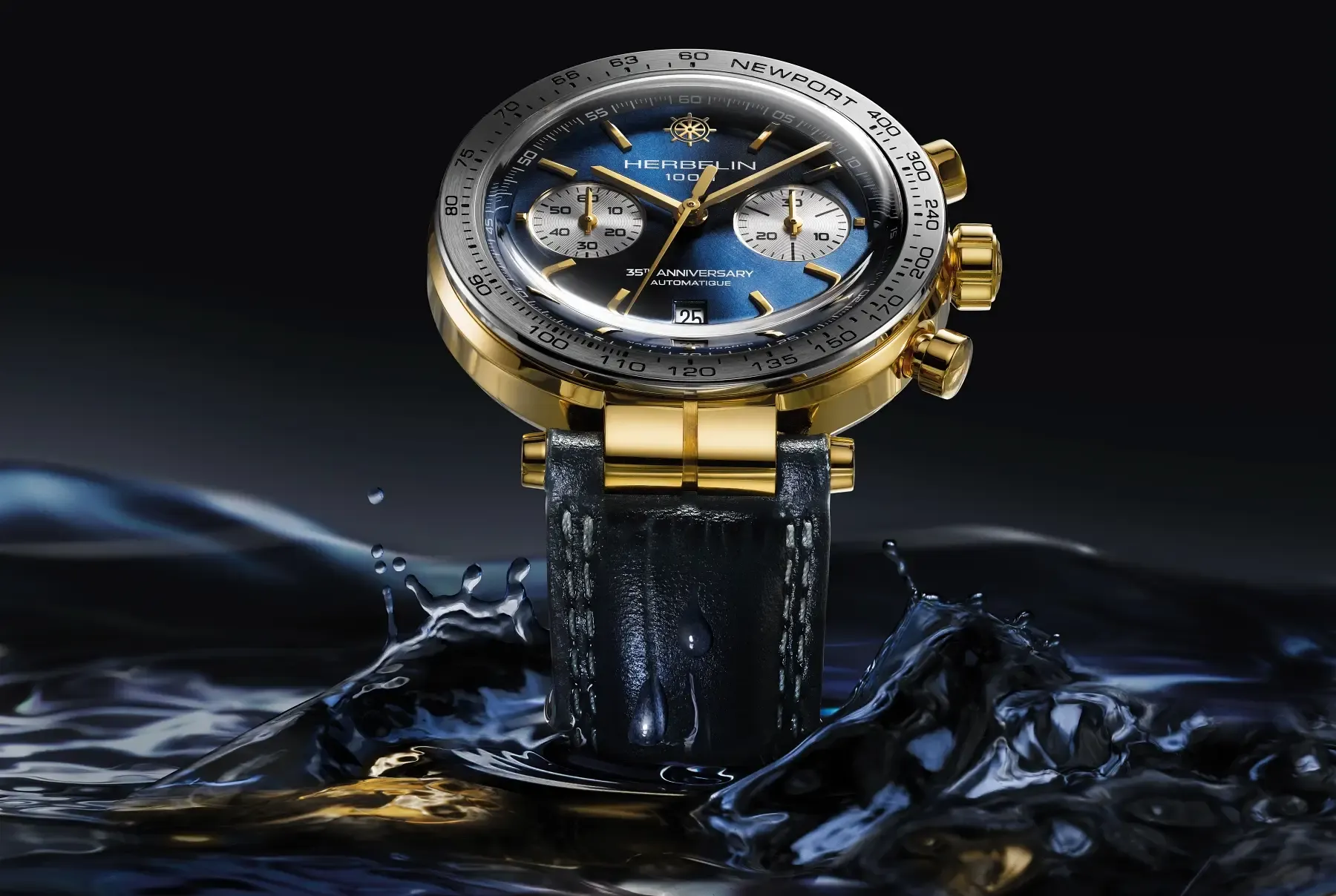 Herbelin Newport Chronograph Héritage.