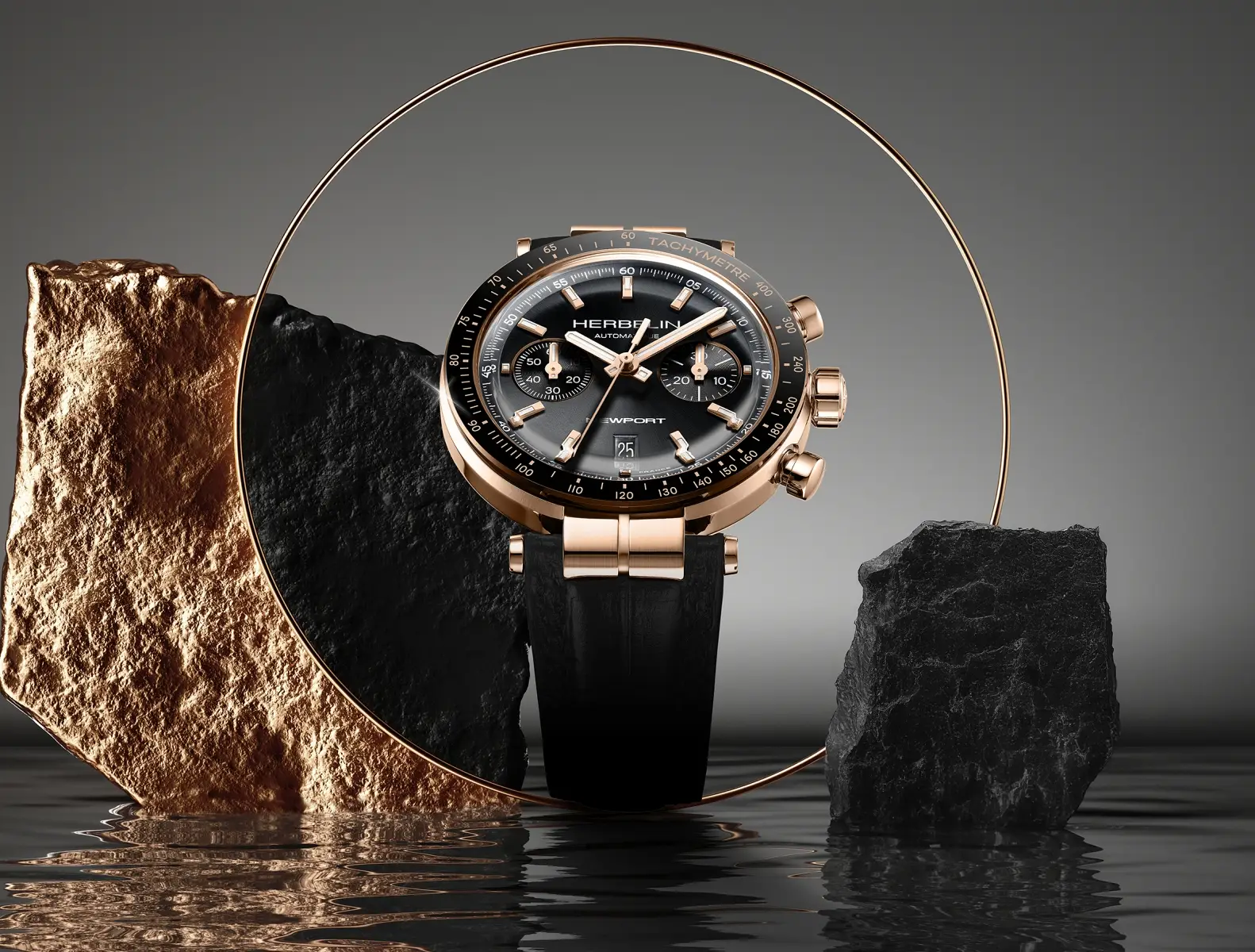 Herbelin Newport Chronograph Héritage. Morski styl i ponadczasowa elegancja