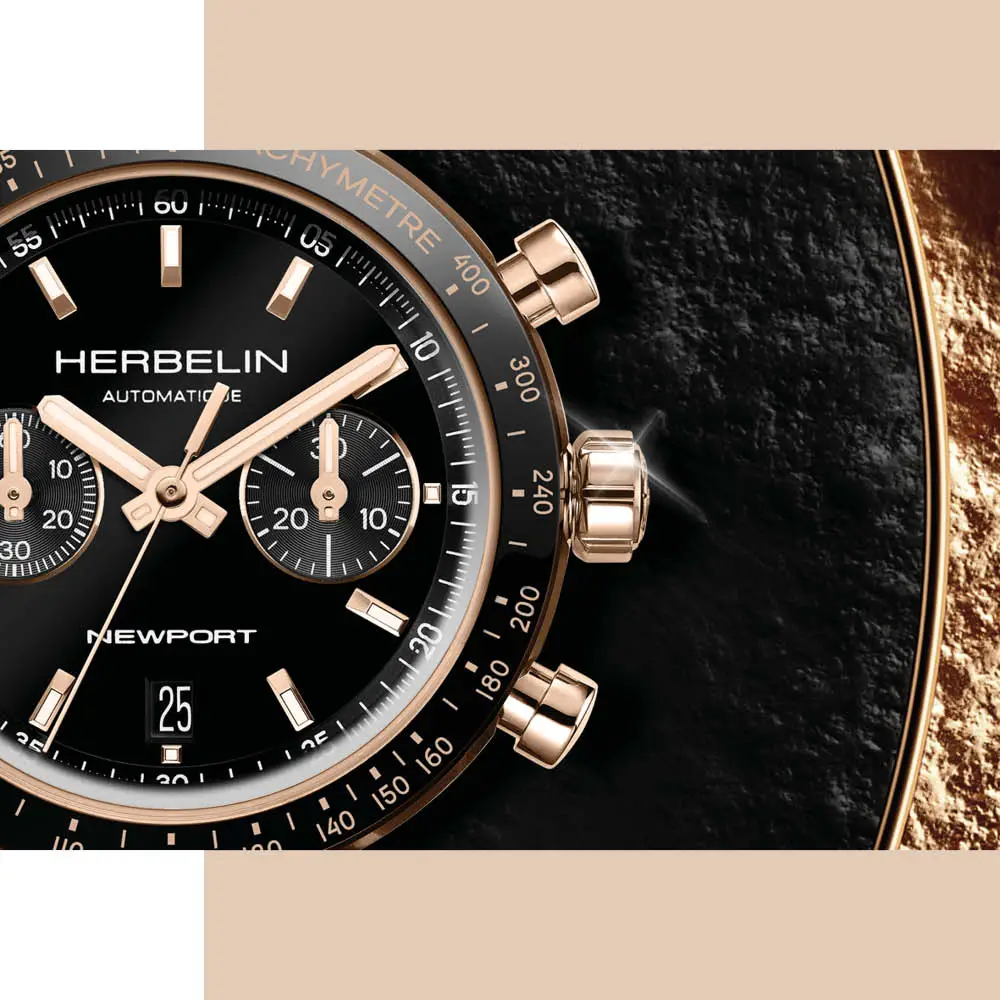 Herbelin Newport Chronograph Héritage. Morski styl i ponadczasowa elegancja