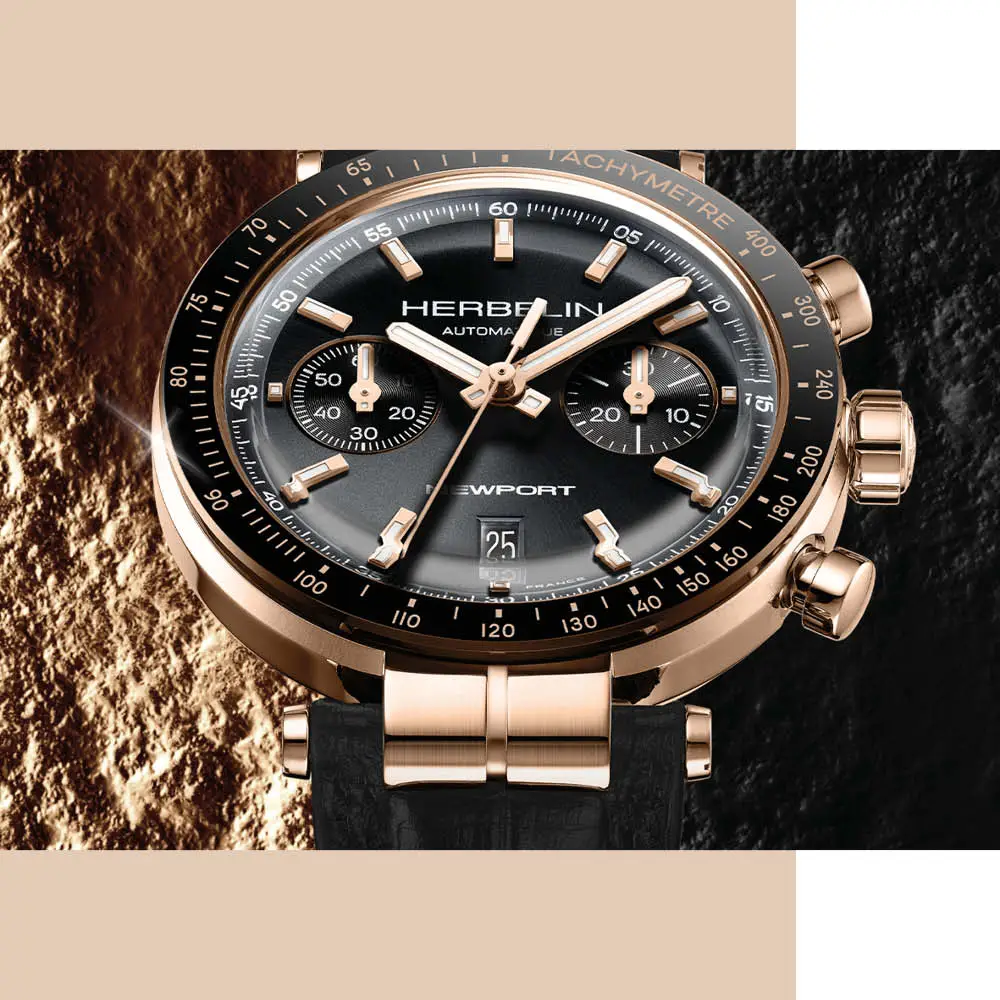 Herbelin Newport Chronograph Héritage. Morski styl i ponadczasowa elegancja