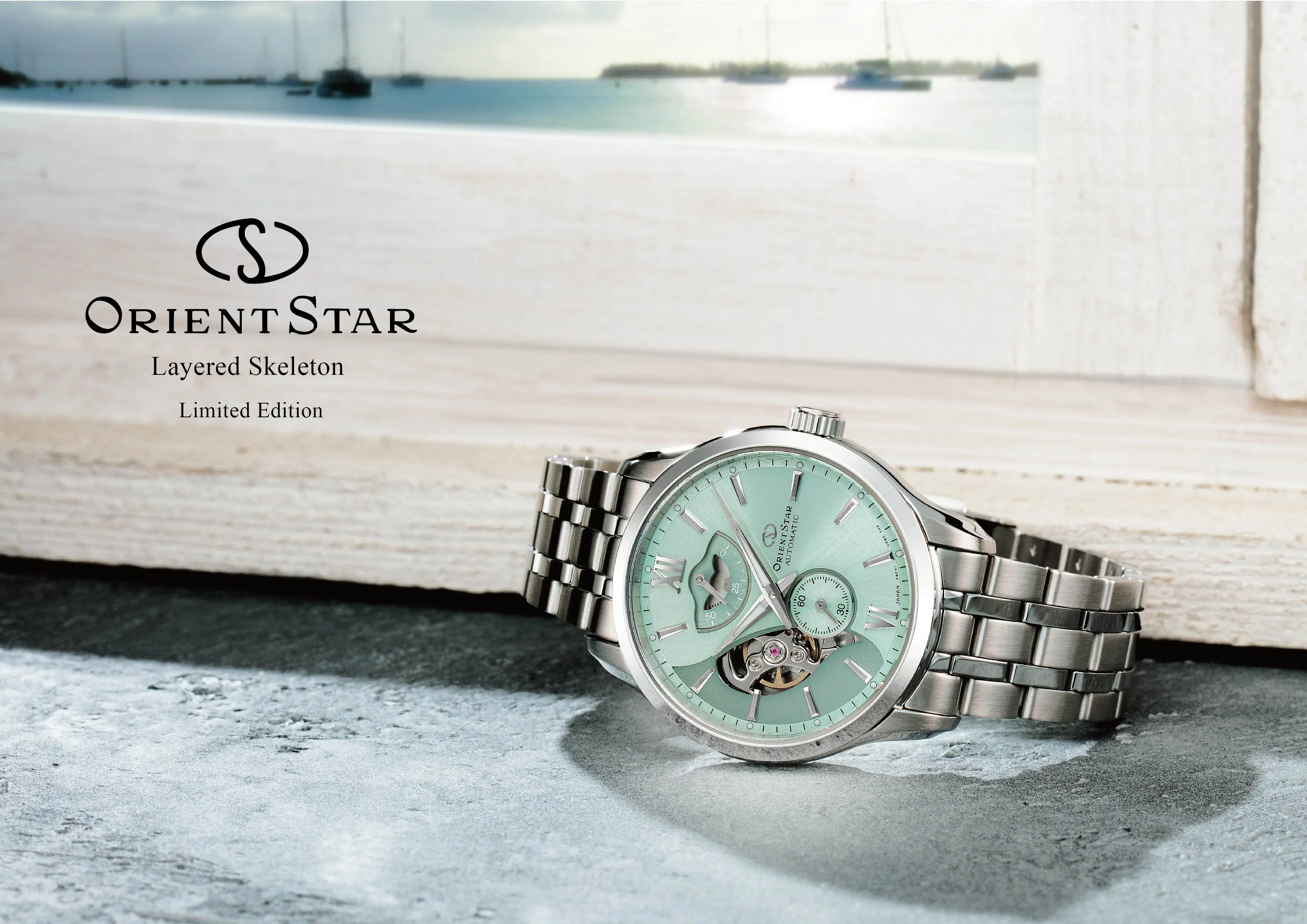 Orient Star Contemporary Date i Layered Skeleton. Kolory i wskazanie rezerwy chodu