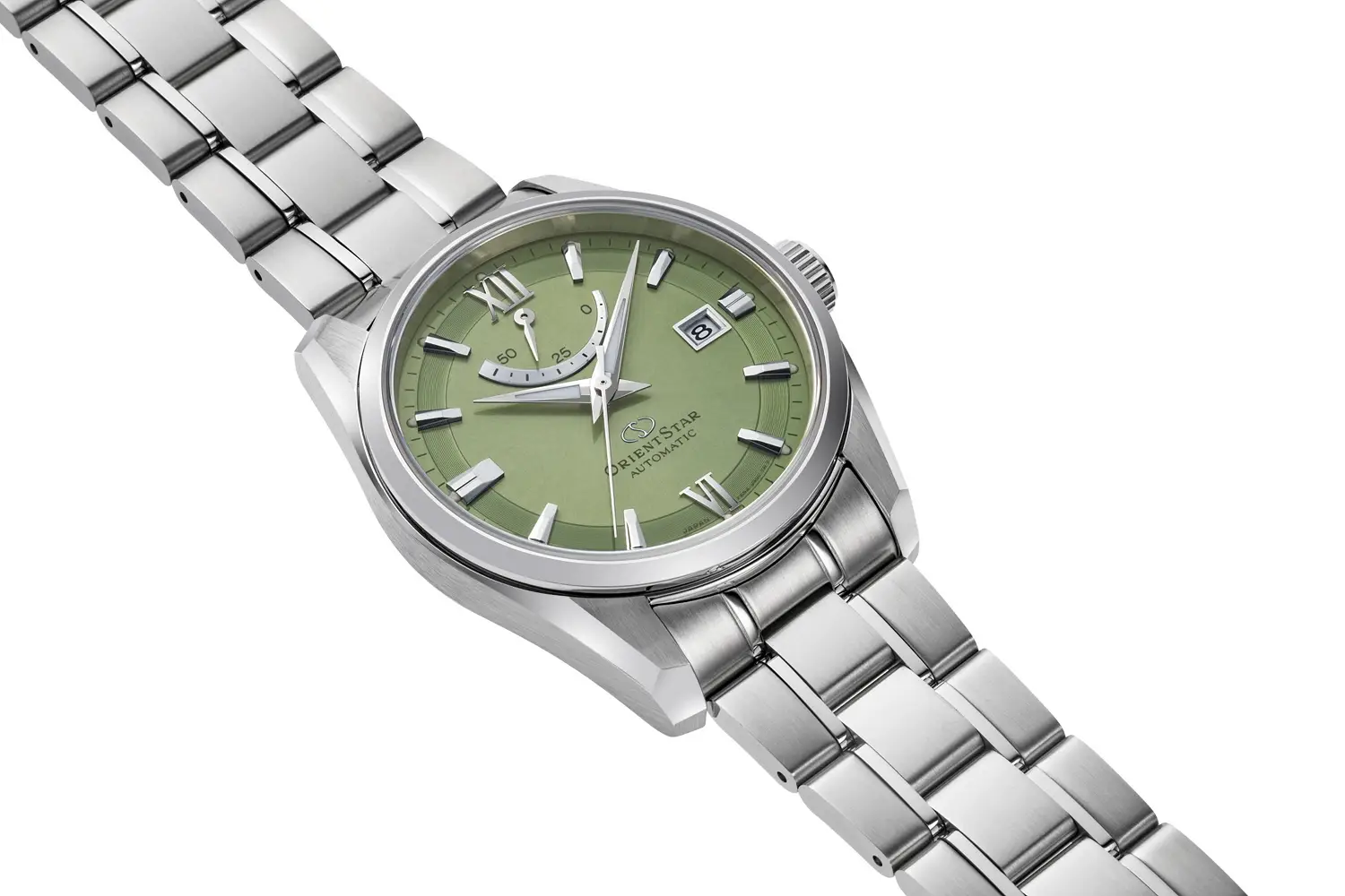 Orient Star Contemporary Date i Layered Skeleton. Kolory i wskazanie rezerwy chodu