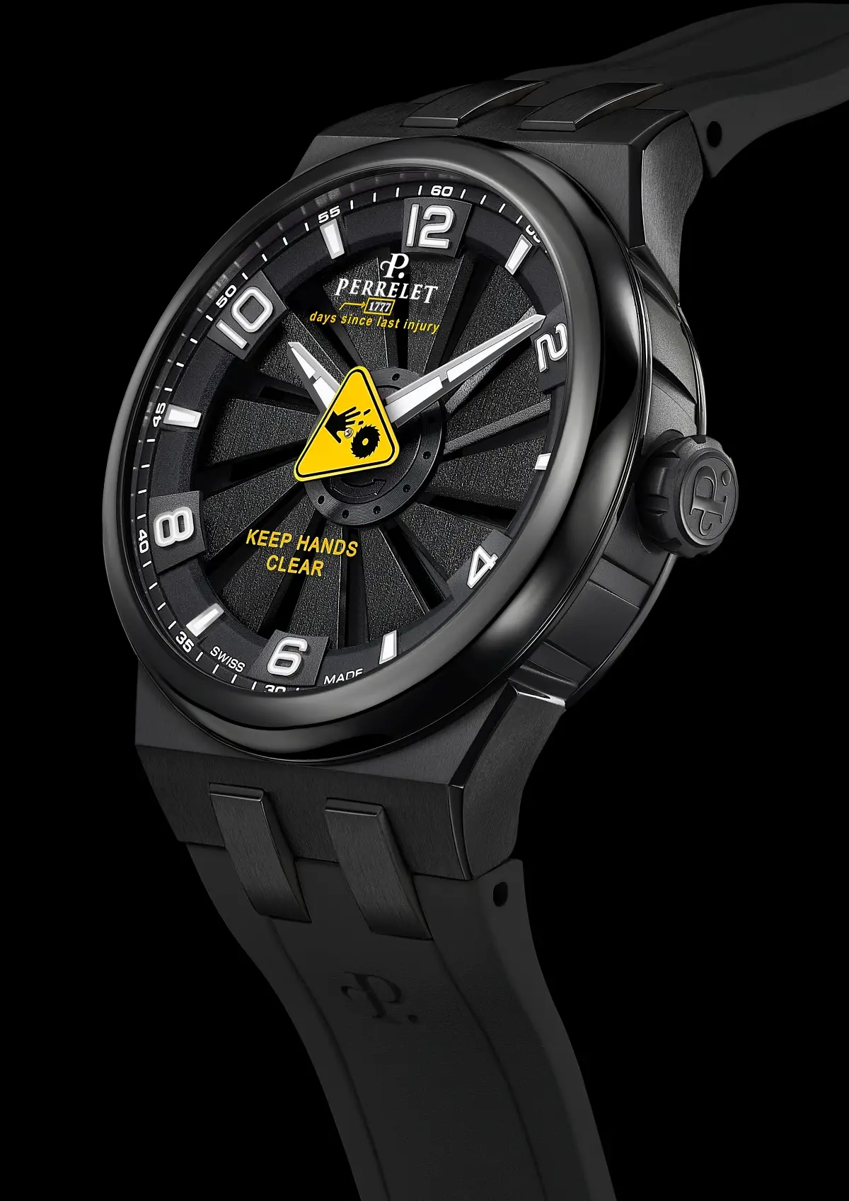 Perrelet Turbine x Seconde/Seconde. Ekskluzywny zegarek odmierzający czas z… humorem