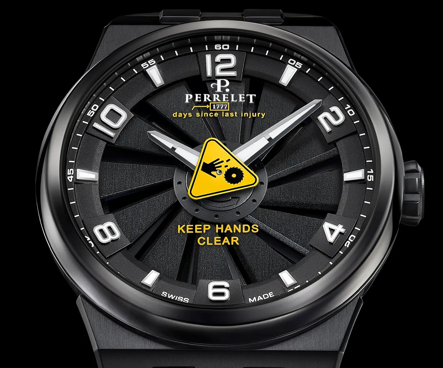 Perrelet Turbine x Seconde/Seconde. Ekskluzywny zegarek odmierzający czas z… humorem