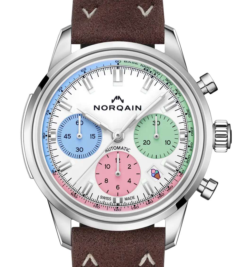 Norqain Freedom 60 Chrono Enjoy Life Special Edition. Smakuj życie, ciesz się każdą sekundą