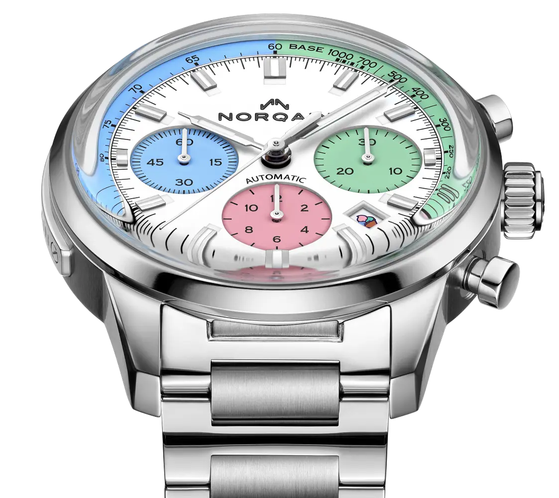 Norqain Freedom 60 Chrono Enjoy Life Special Edition. Smakuj życie, ciesz się każdą sekundą