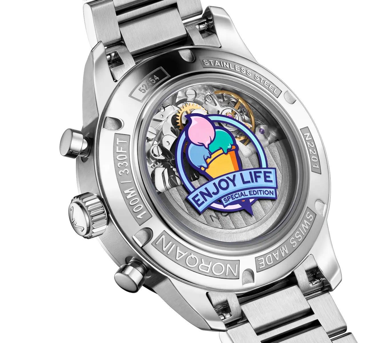 Norqain Freedom 60 Chrono Enjoy Life Special Edition. Smakuj życie, ciesz się każdą sekundą