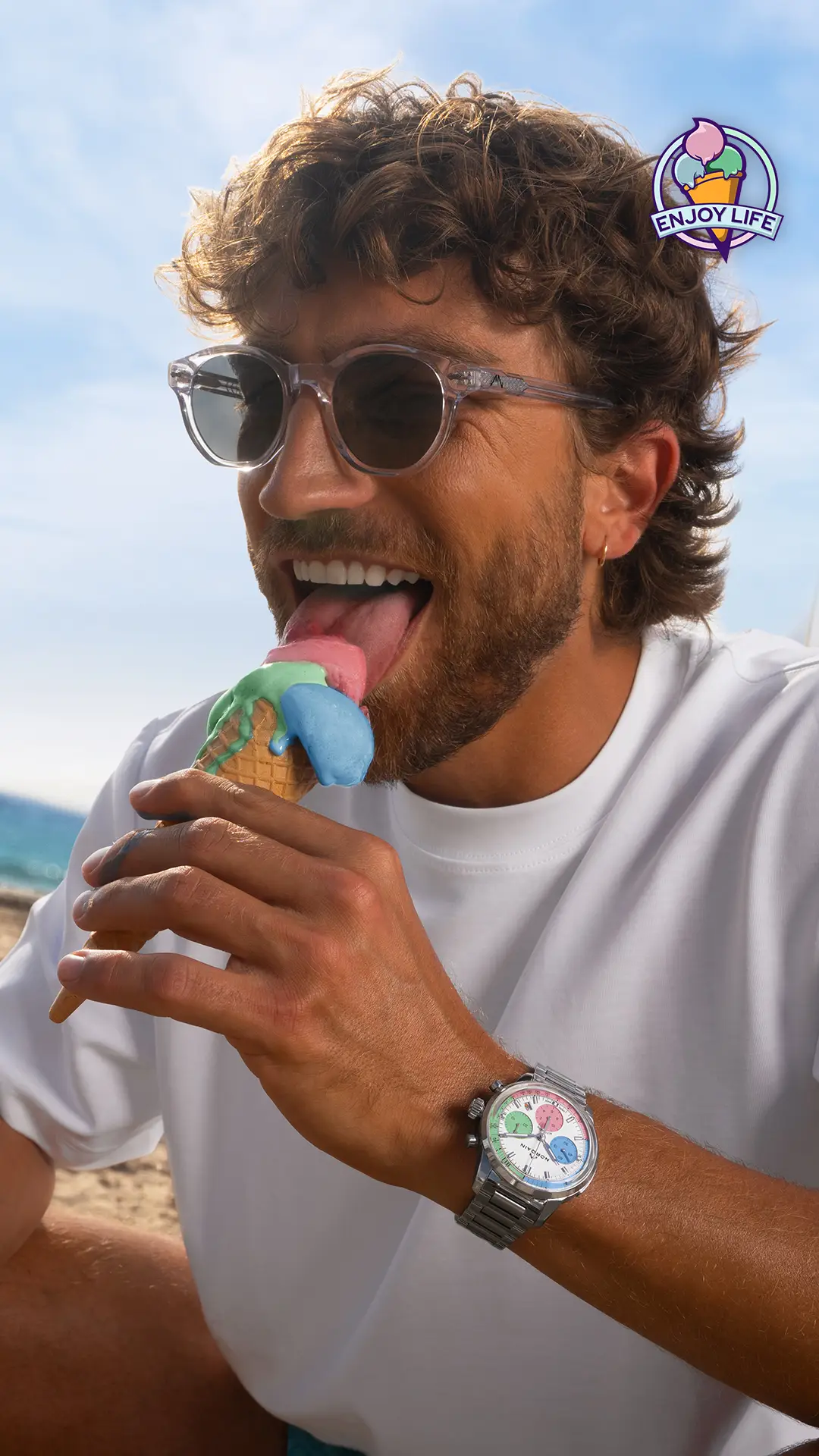 Norqain Freedom 60 Chrono Enjoy Life Special Edition. Smakuj życie, ciesz się każdą sekundą