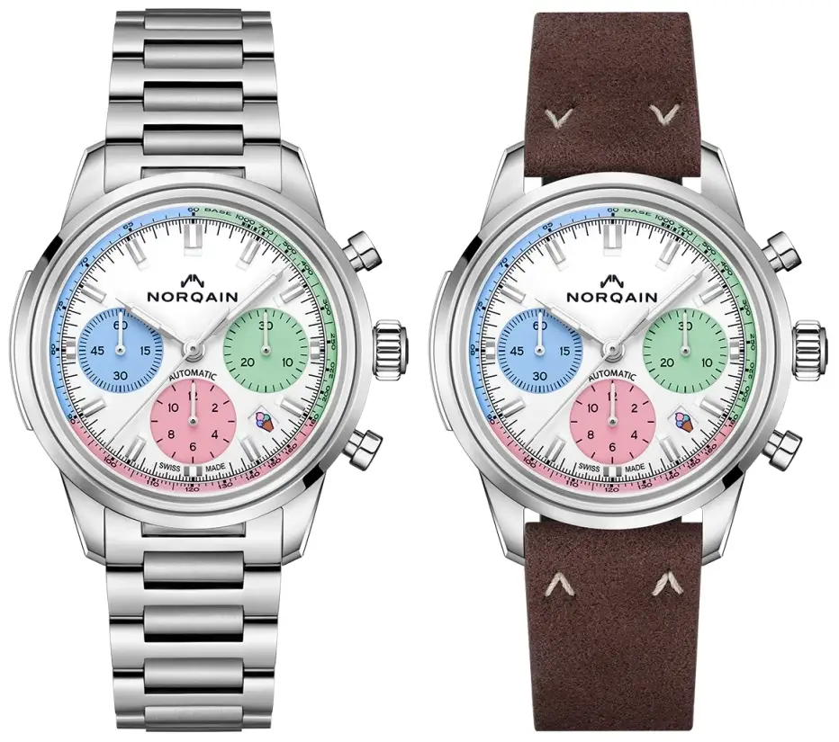 Norqain Freedom 60 Chrono Enjoy Life Special Edition. Smakuj życie, ciesz się każdą sekundą